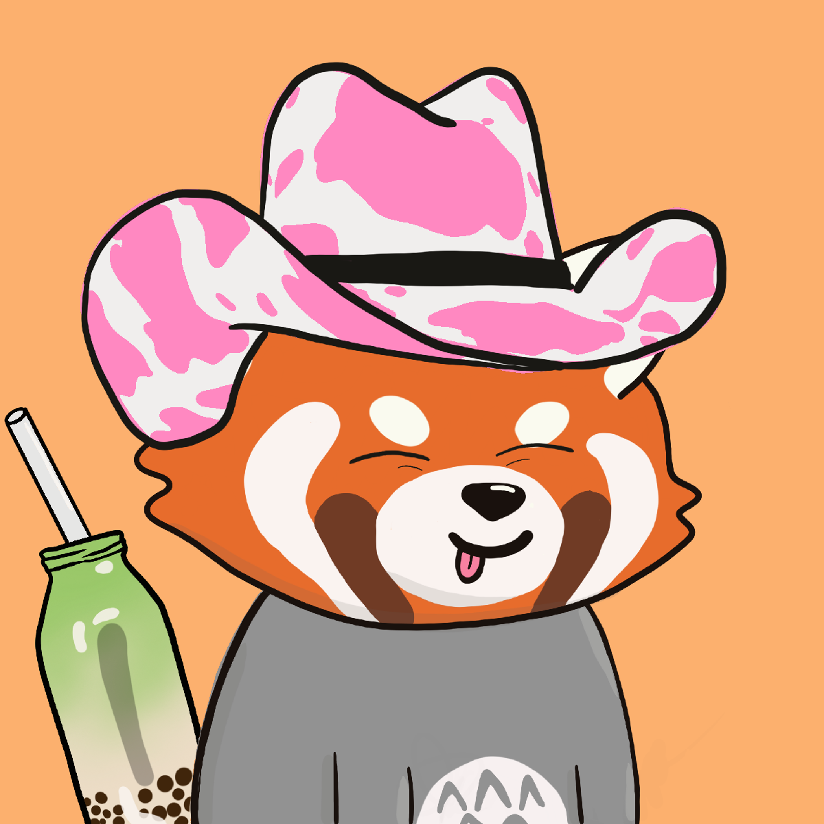 Okay Red Panda #6705