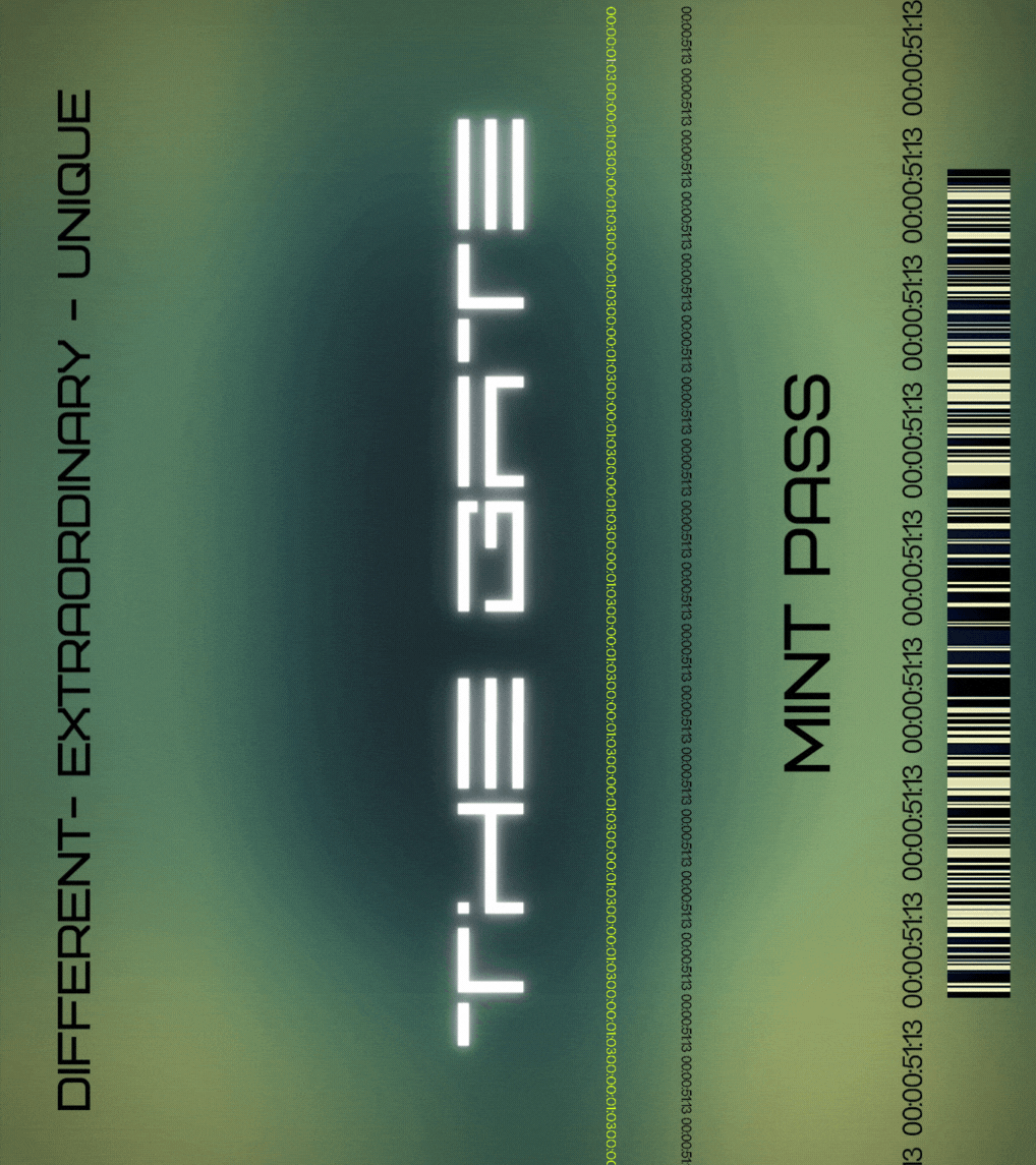 THE GATE[MINT PASS 2022] #11/500