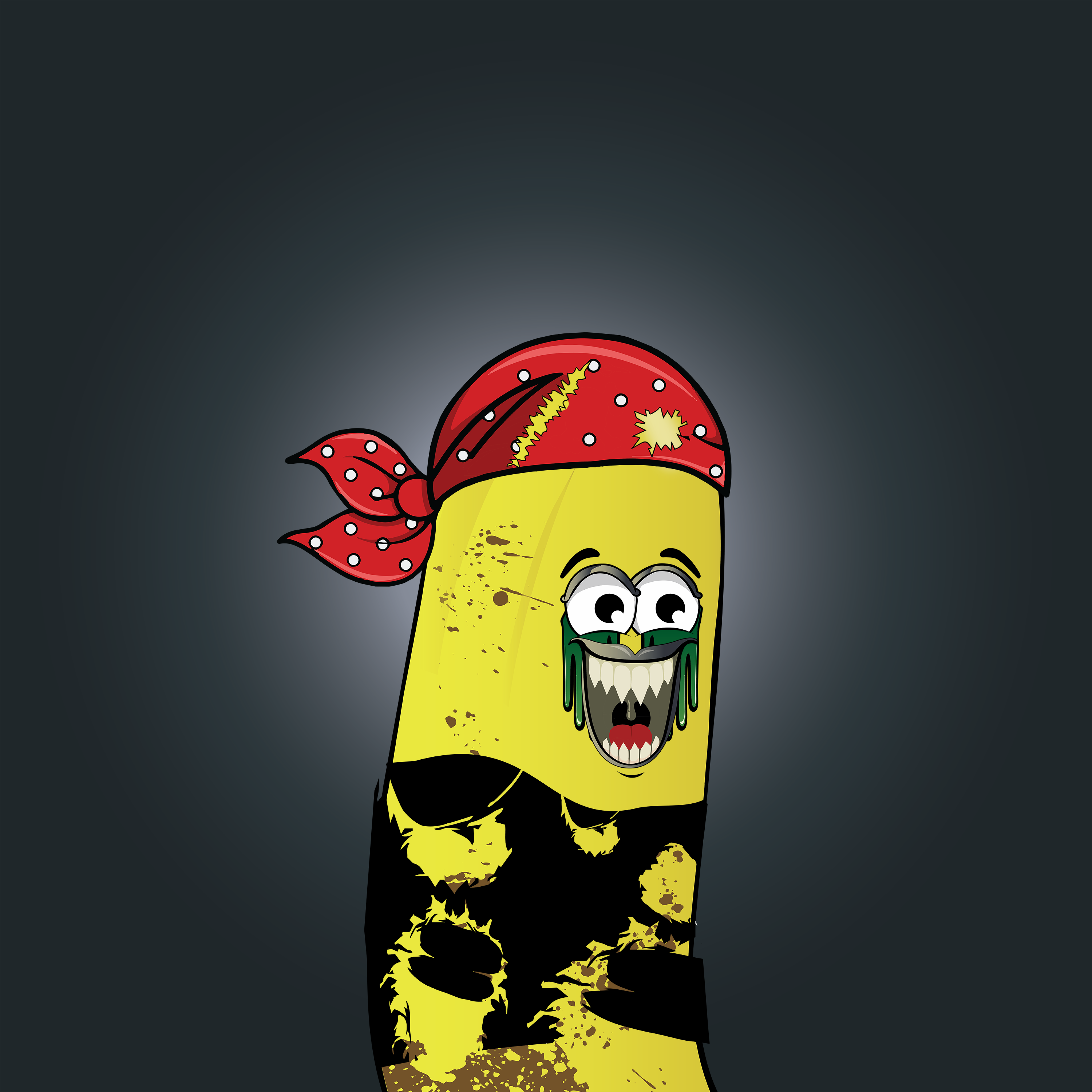 Zombie Banana Bunch #6372
