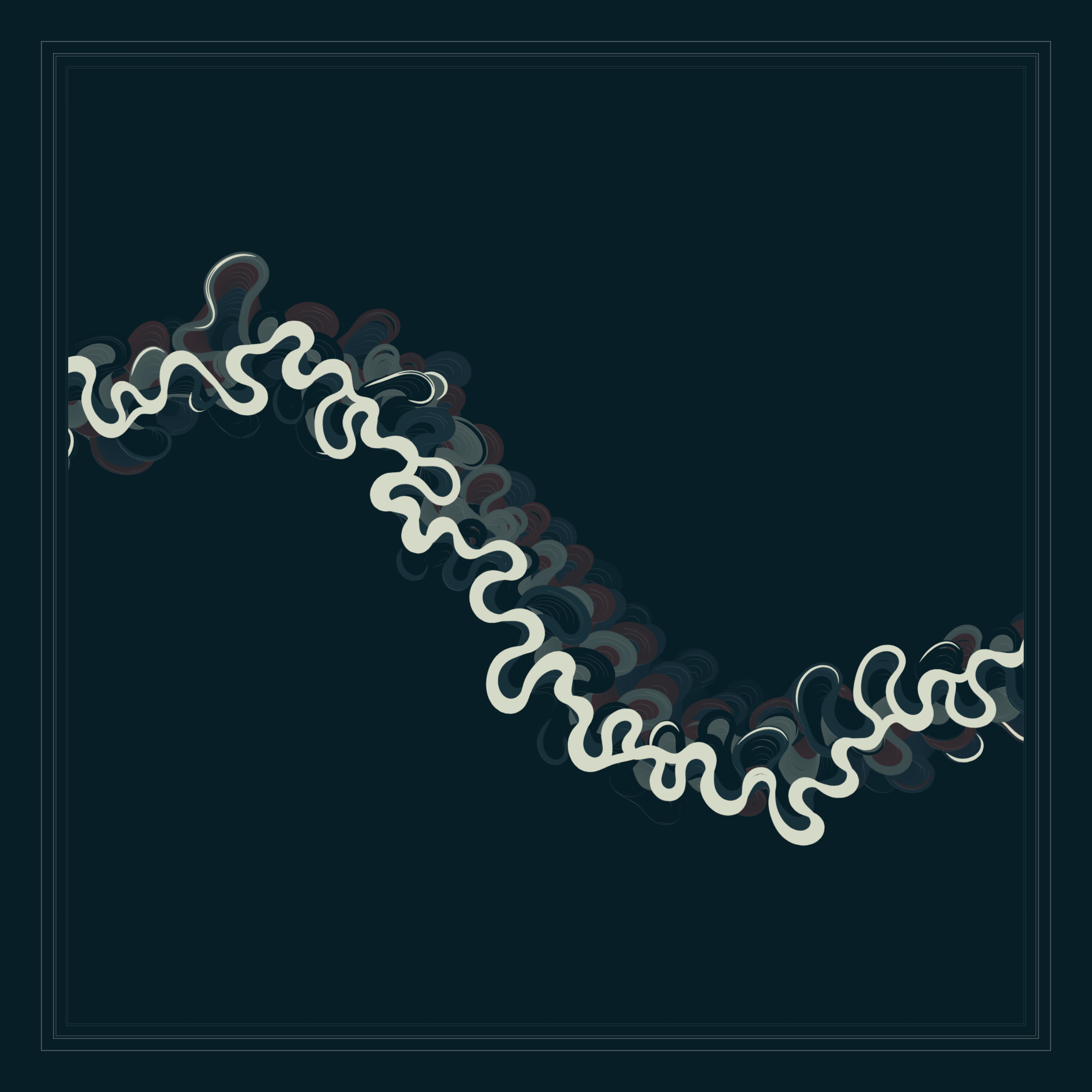 Ancient Courses of Fictional Rivers #44