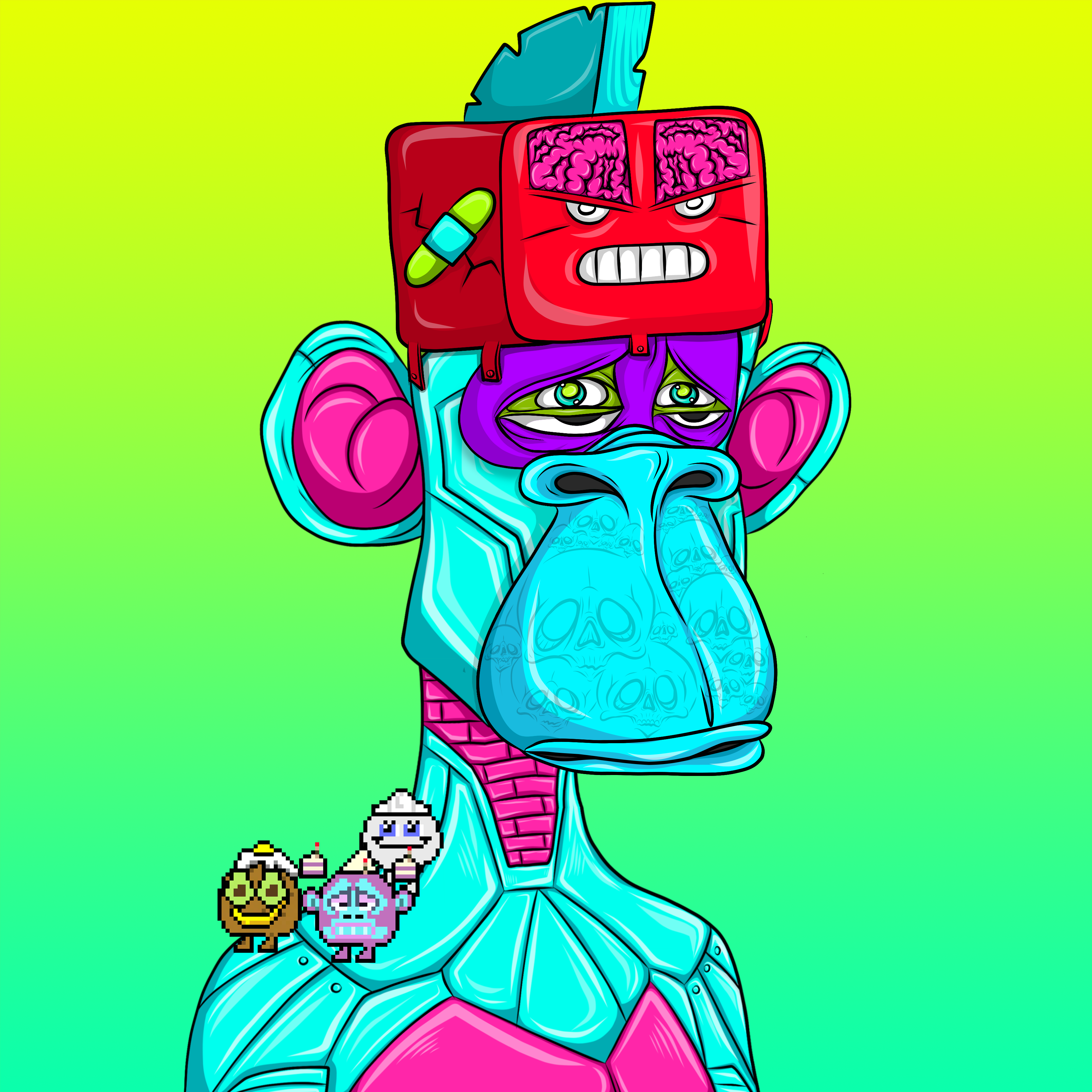 Caked Apes #8105