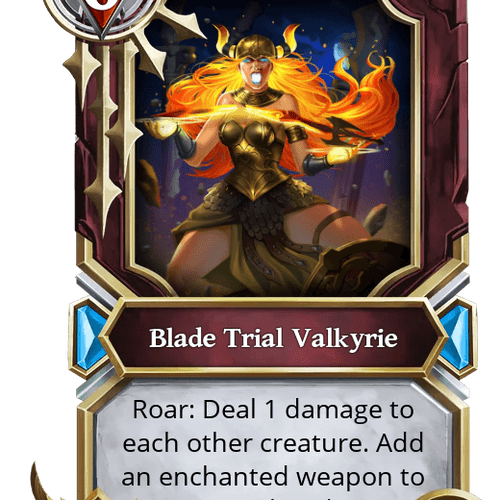 Blade Trial Valkyrie ID #18468616