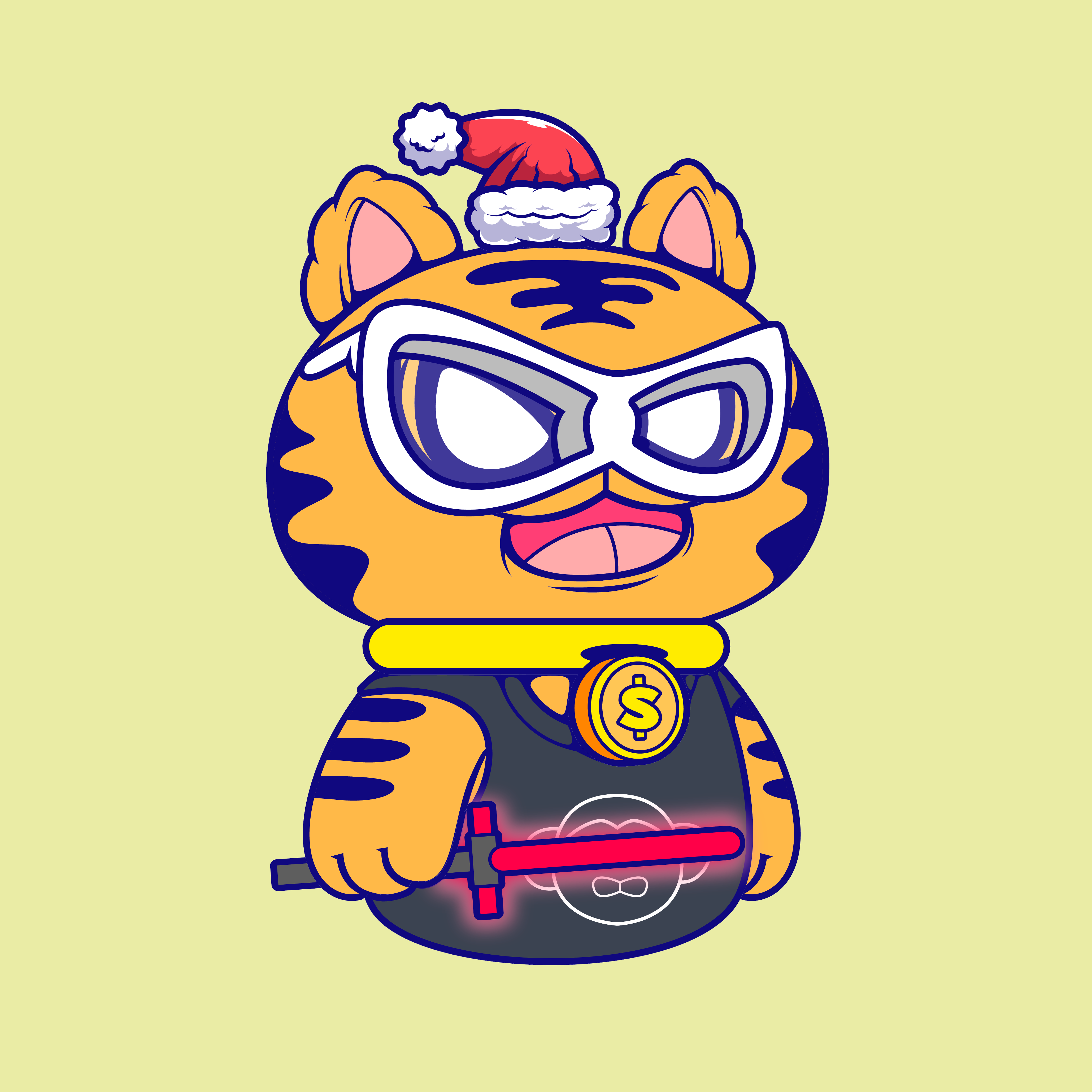 Naughty Tigers Costume Club #9203