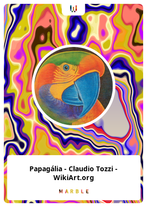 Papagália - Claudio Tozzi - WikiArt.org