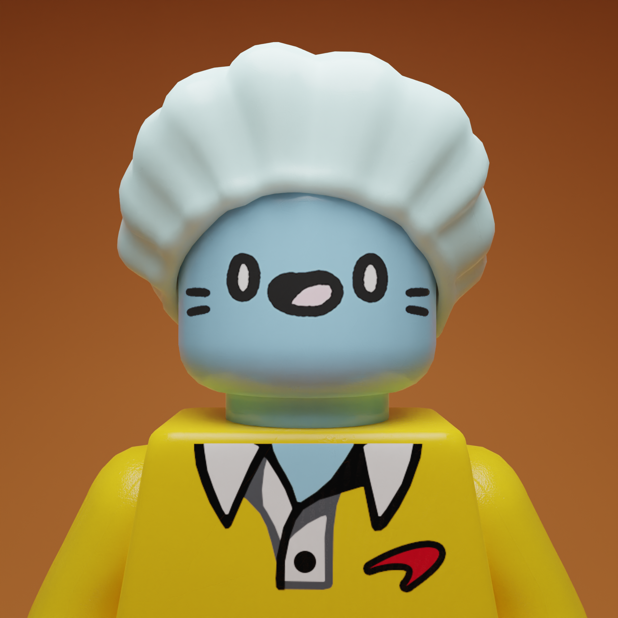Cat Brick #8104