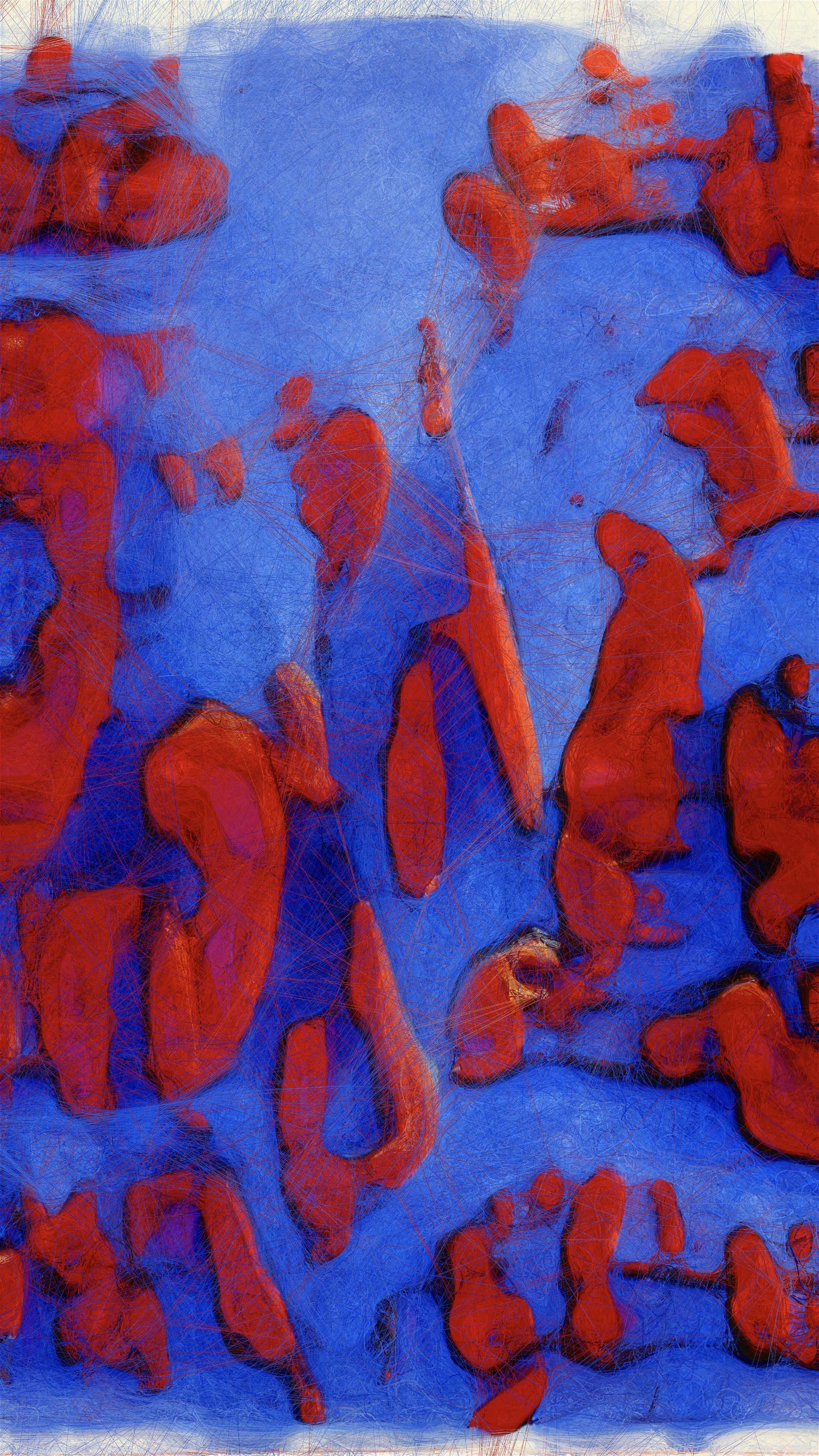 Unsupervised — Machine Hallucinations — MoMA Dreams — I #67
