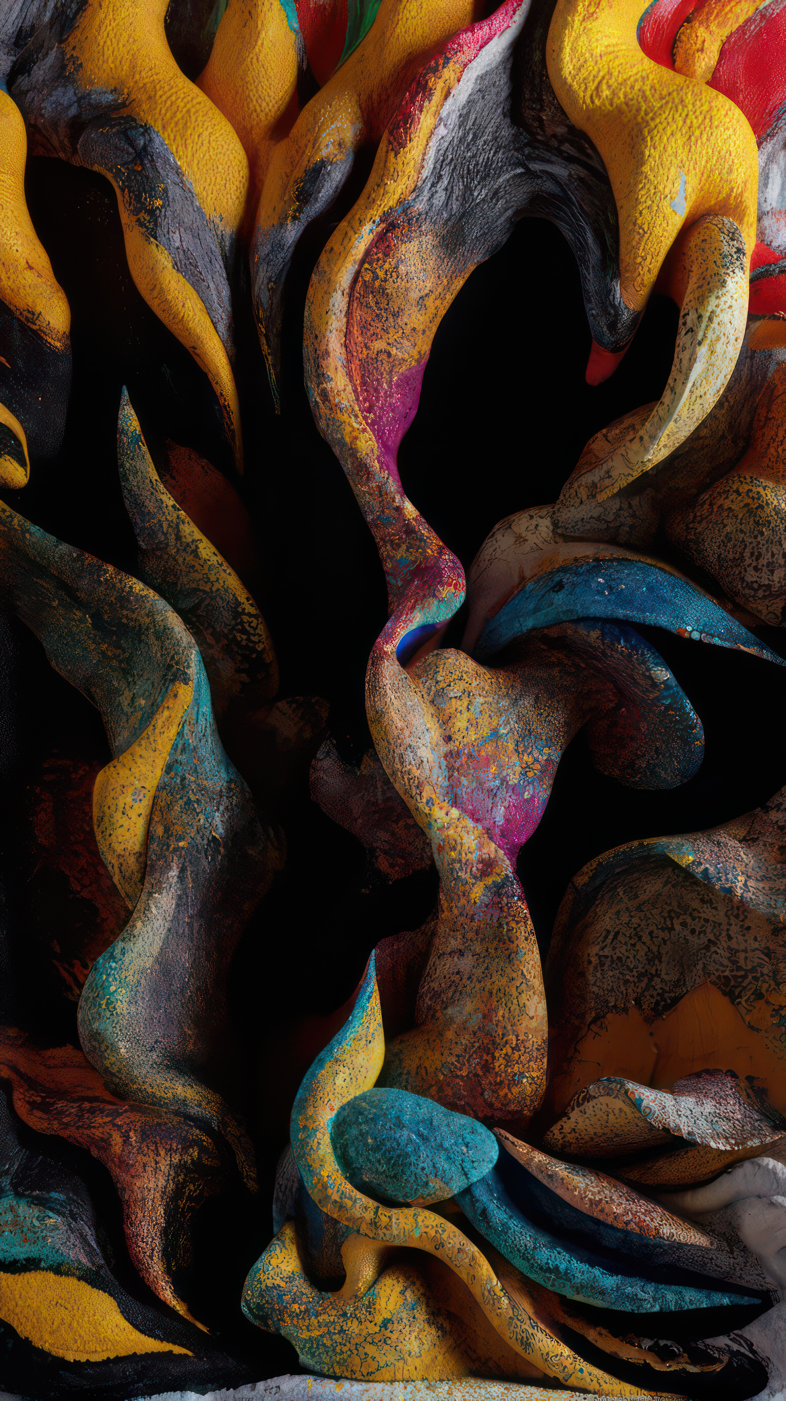 Winds of Yawanawa #203 by Yawanawa and Refik Anadol