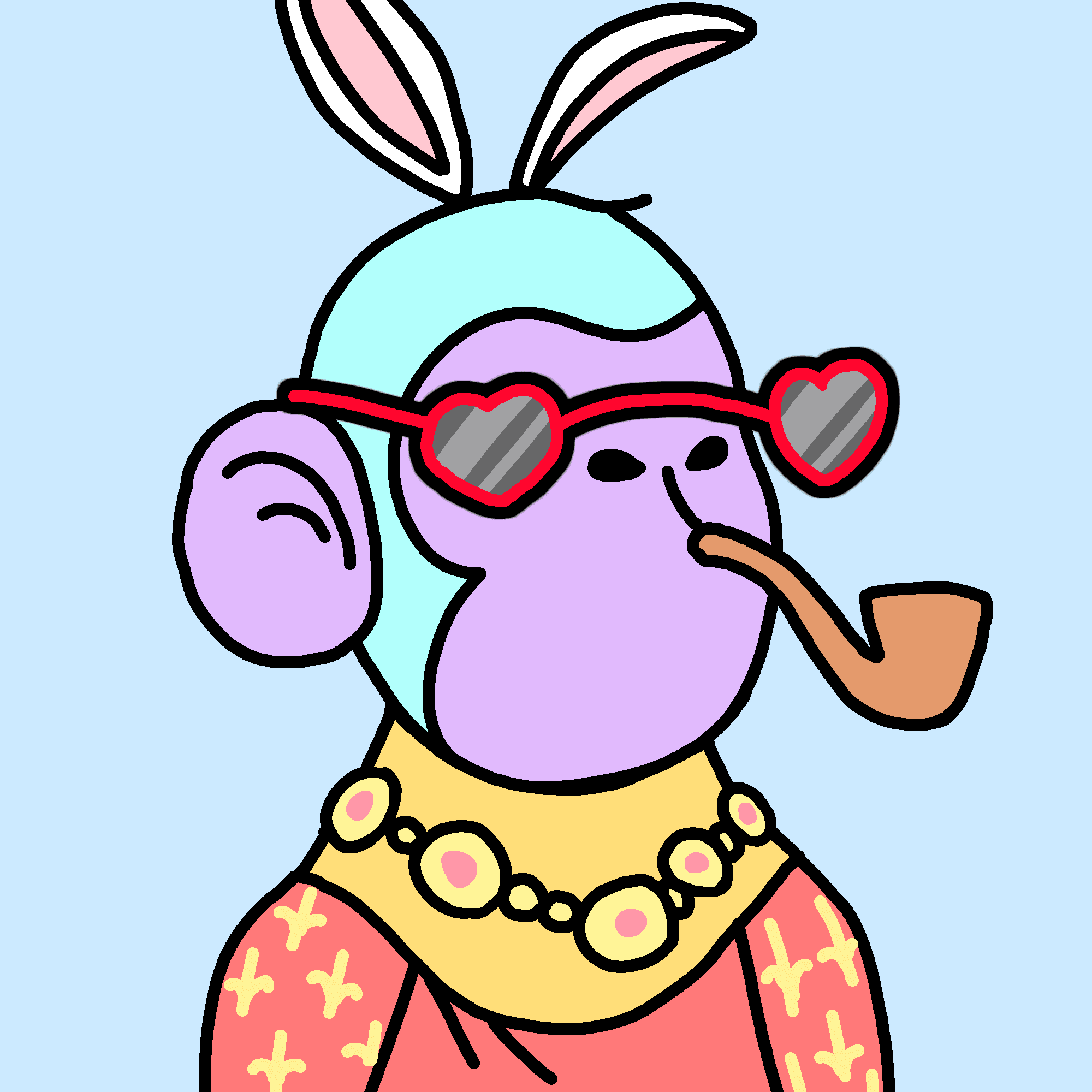 Bored Doodle Punk #2282