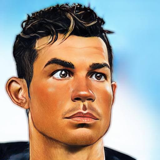 Caricature Cristiano Ronaldo