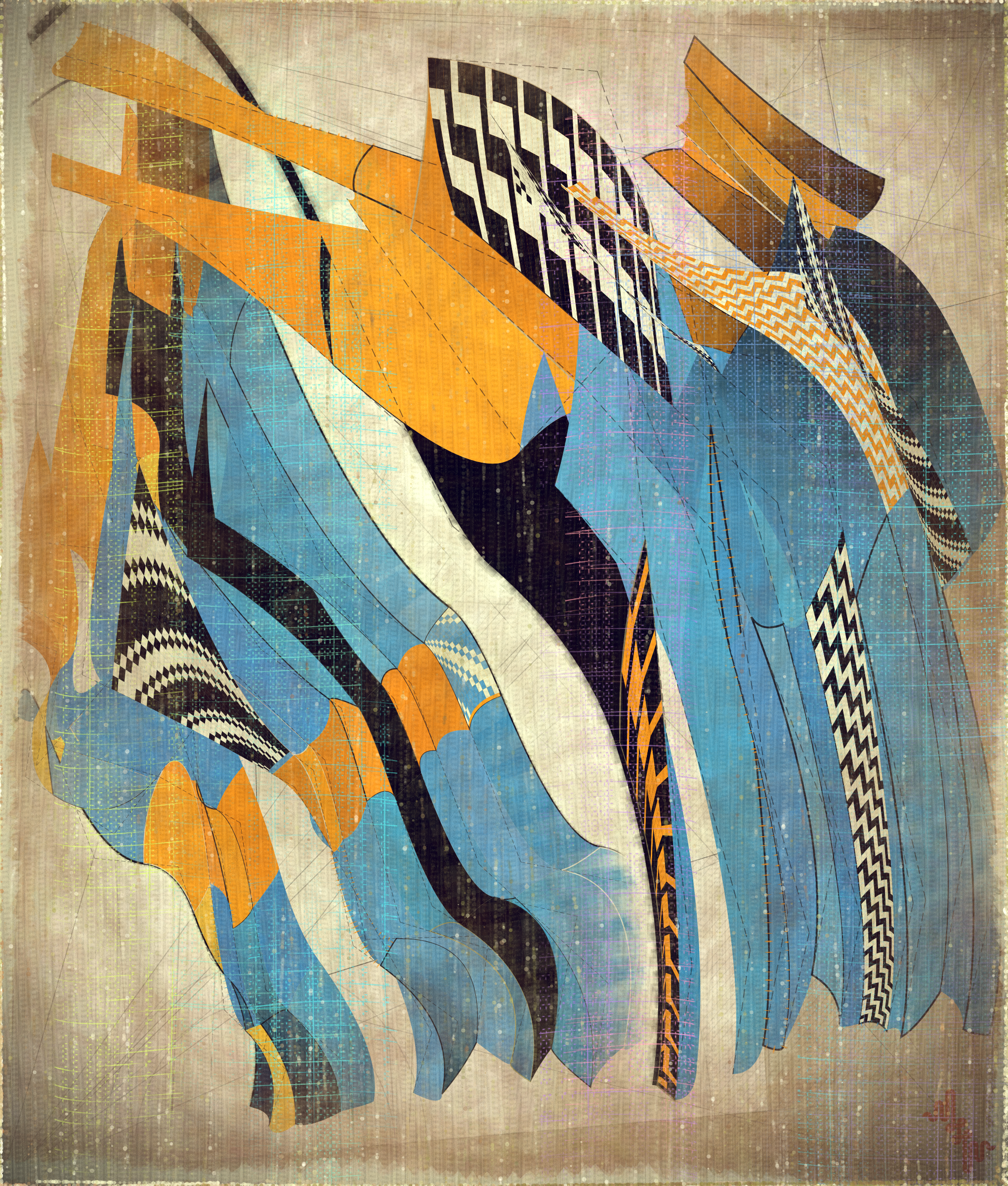 Amplitudes of Canvas #75
