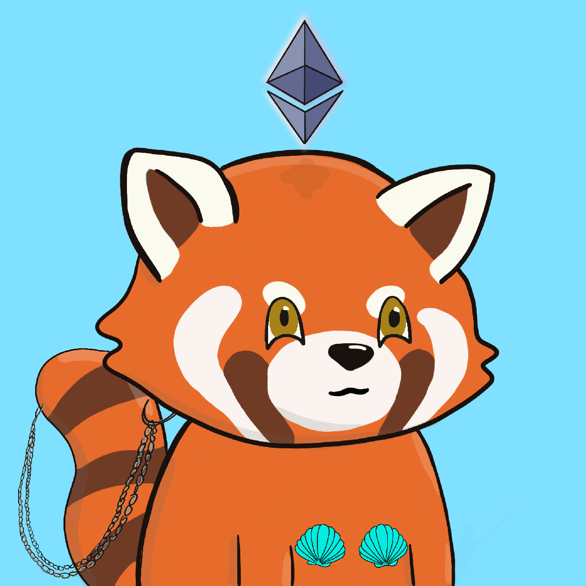 Okay Red Panda #6655