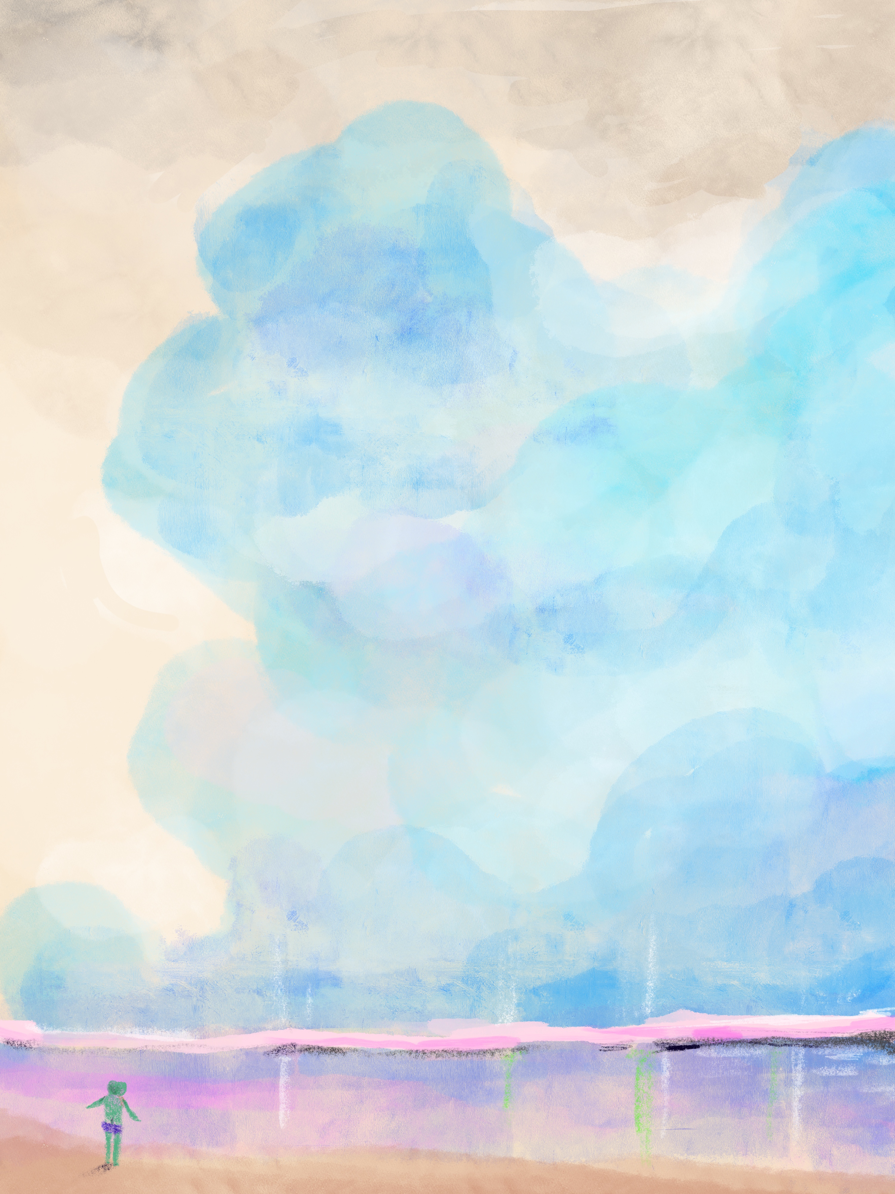 Wide sky