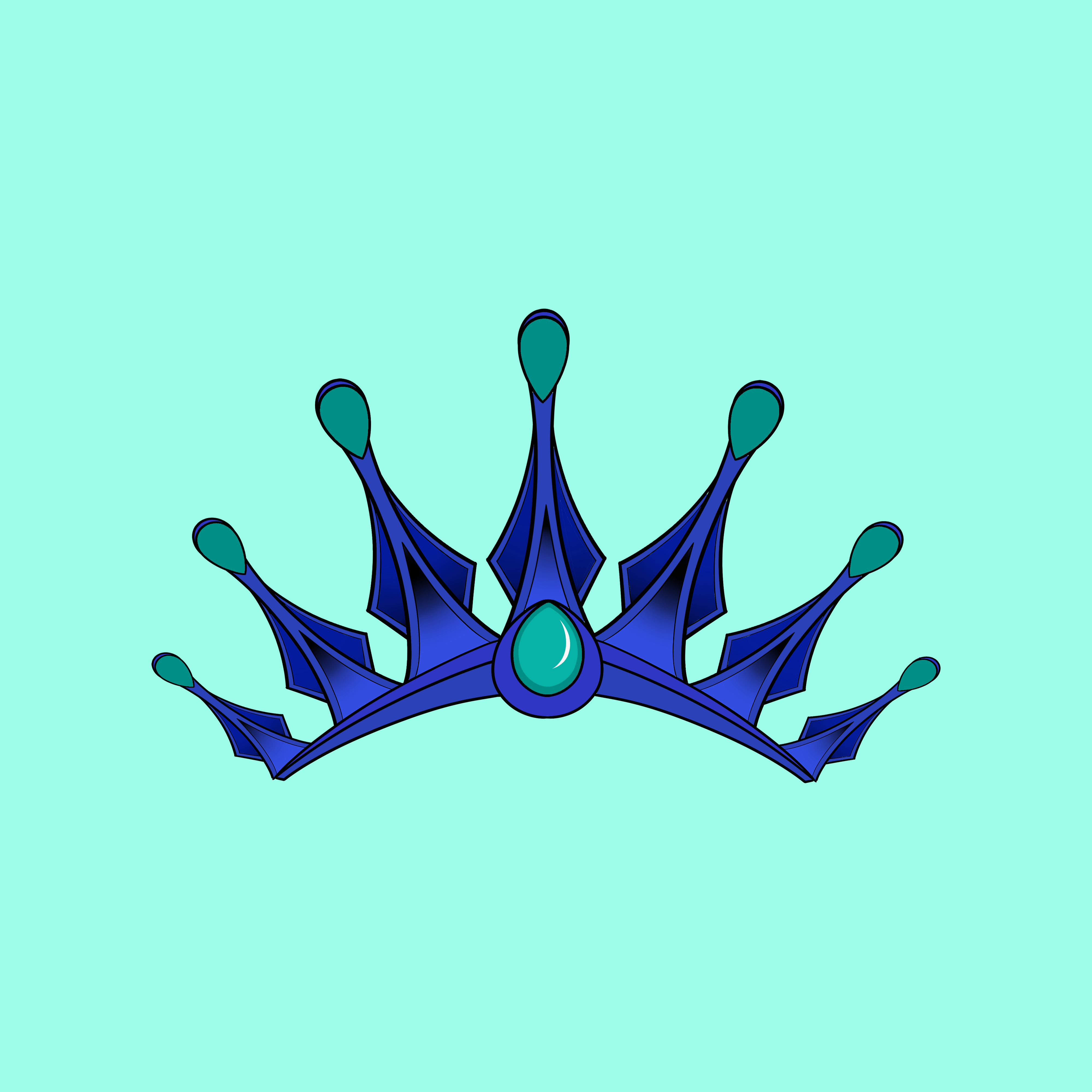 LADY CROWN #8600