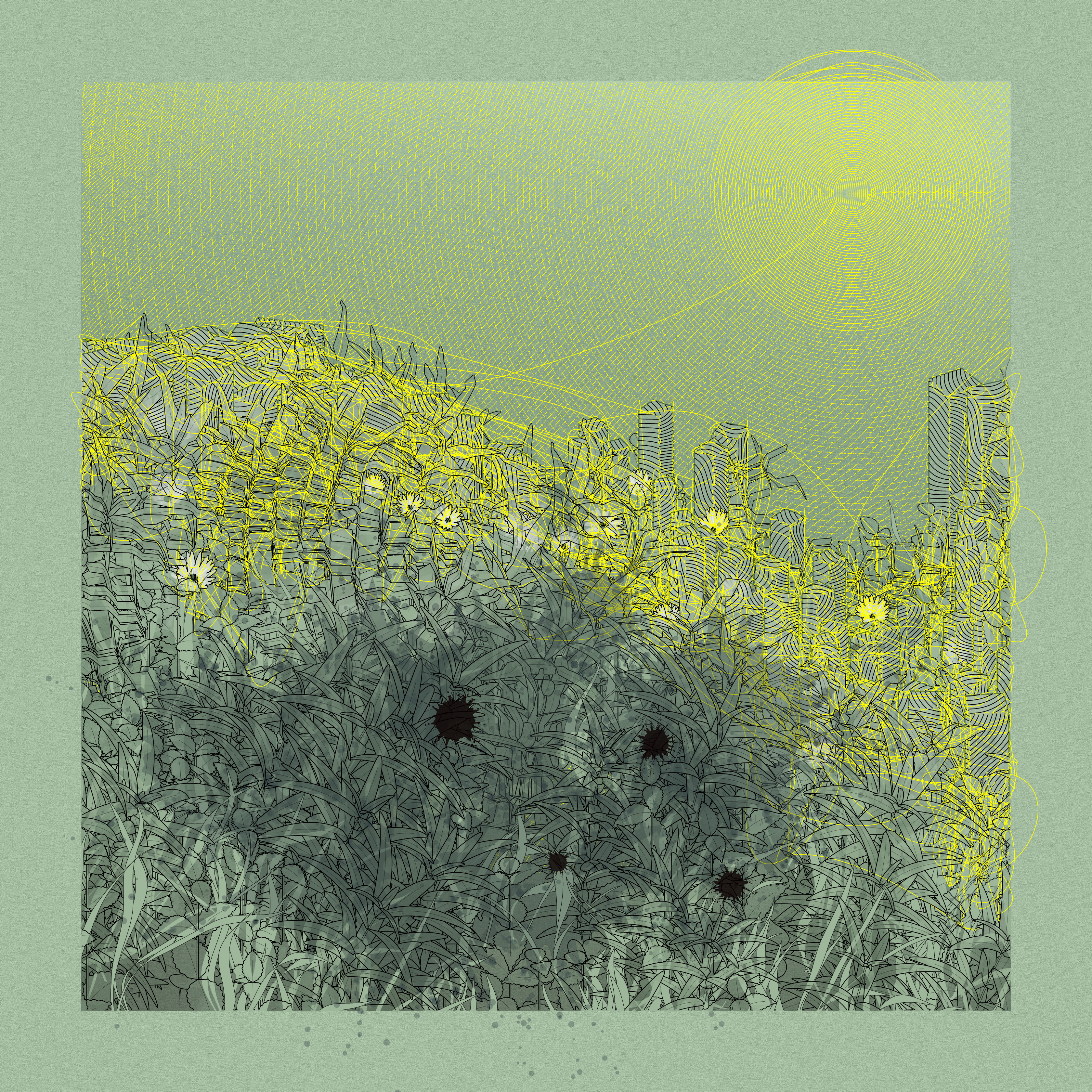 Landscape with Carbon Capture #3446