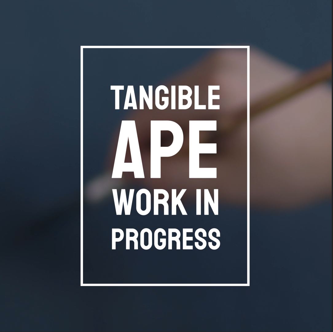 Tangible Ape - Work in progress #1