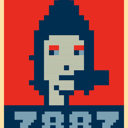 ObamaPunk #7887 (RED)