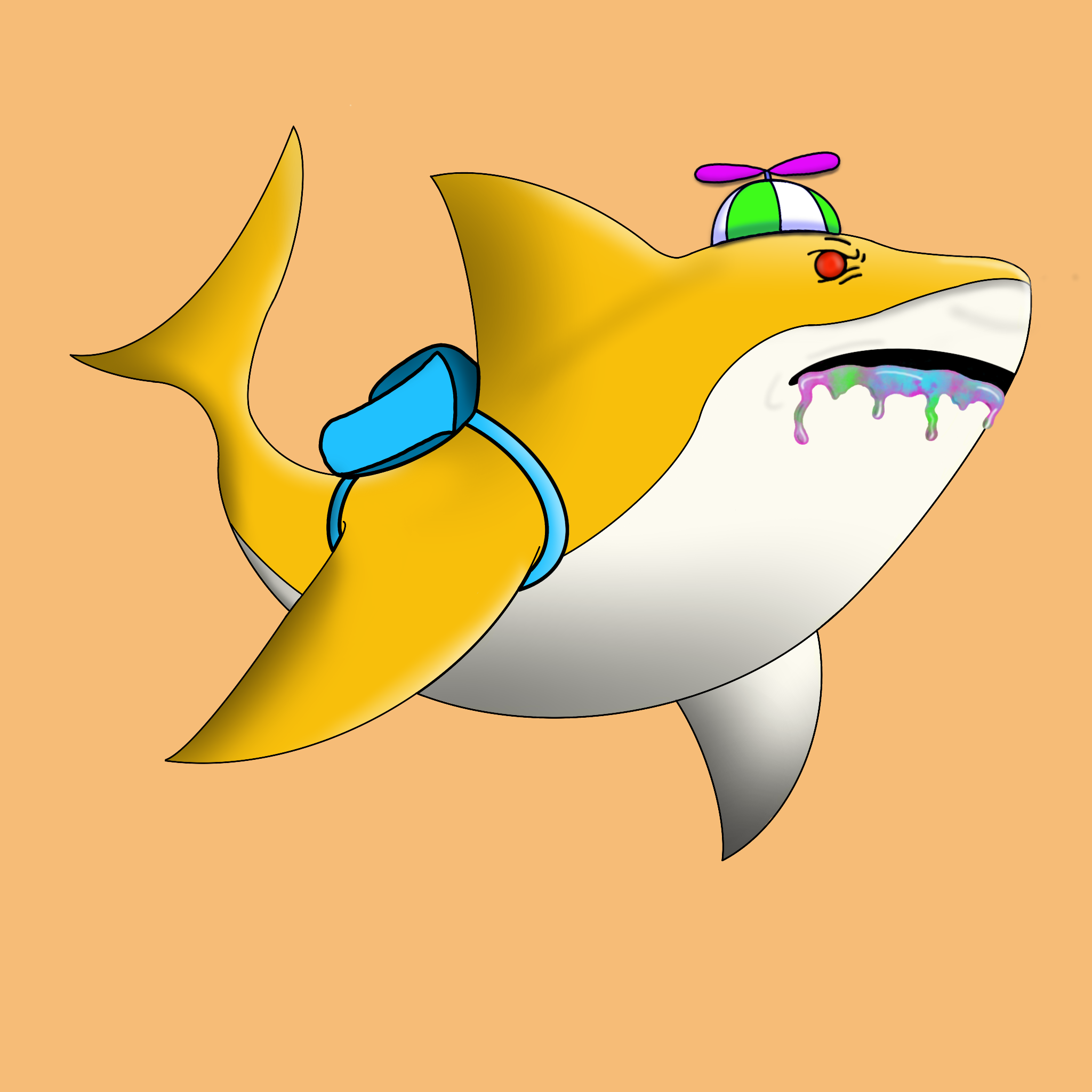 Wavy Shark #2072