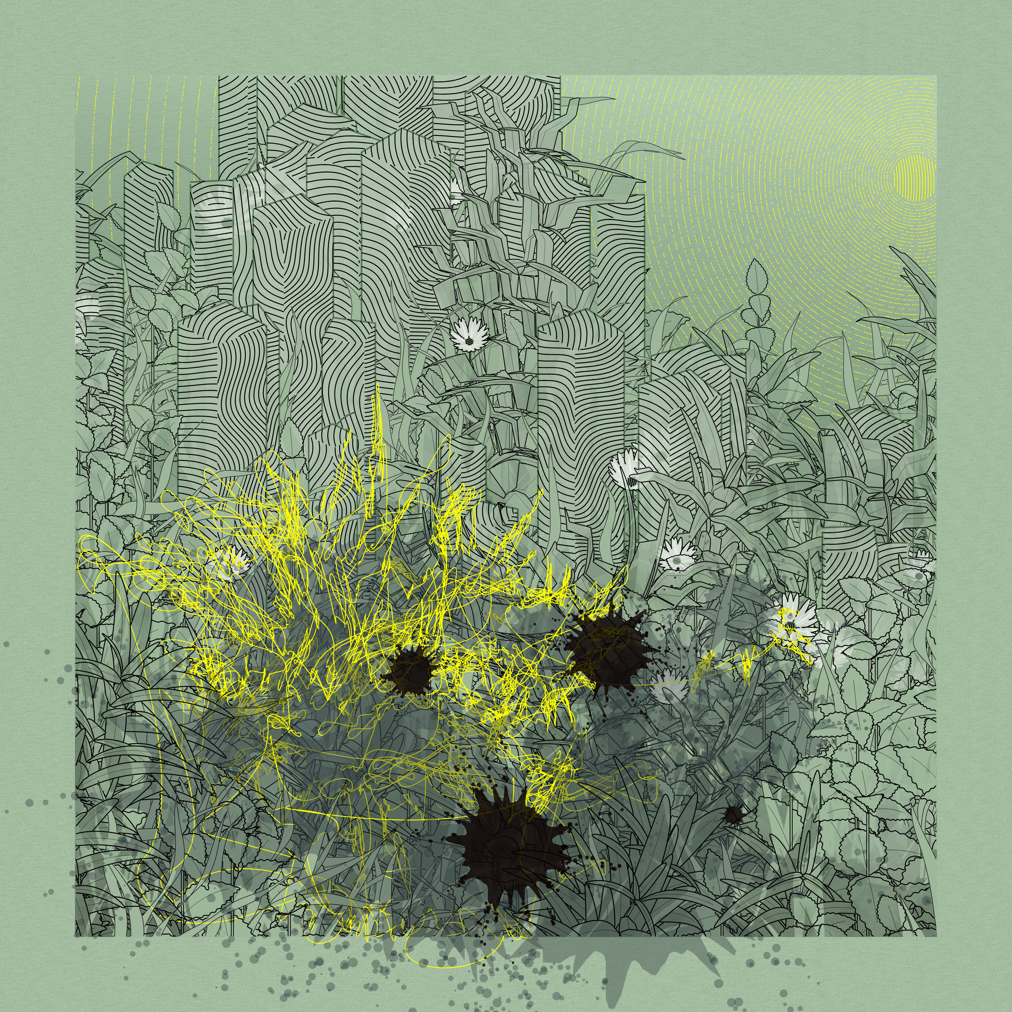Landscape with Carbon Capture #5164