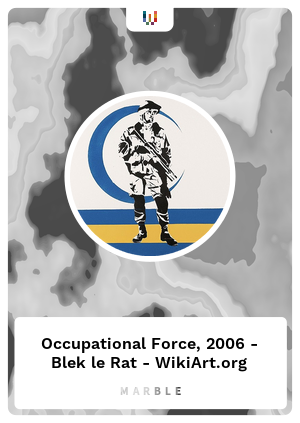 Occupational Force, 2006 - Blek le Rat - WikiArt.org