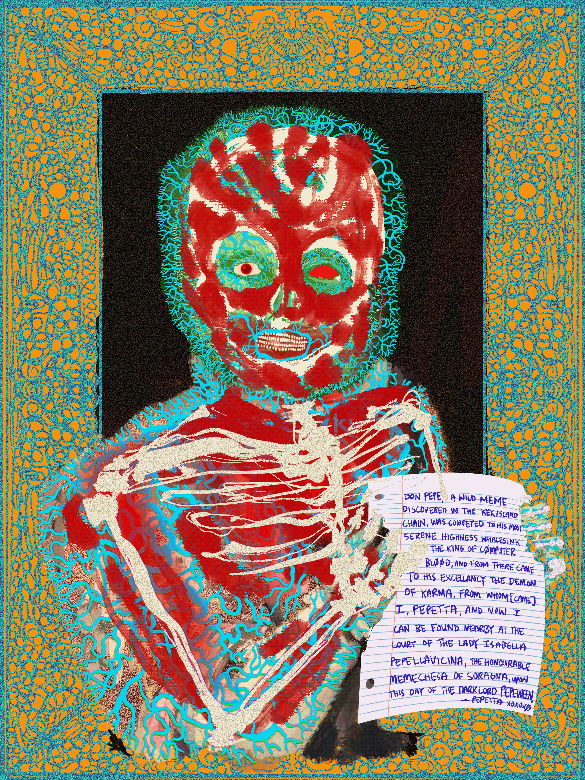 Portrait of Pepetta Gonzalez by Lava Kekana