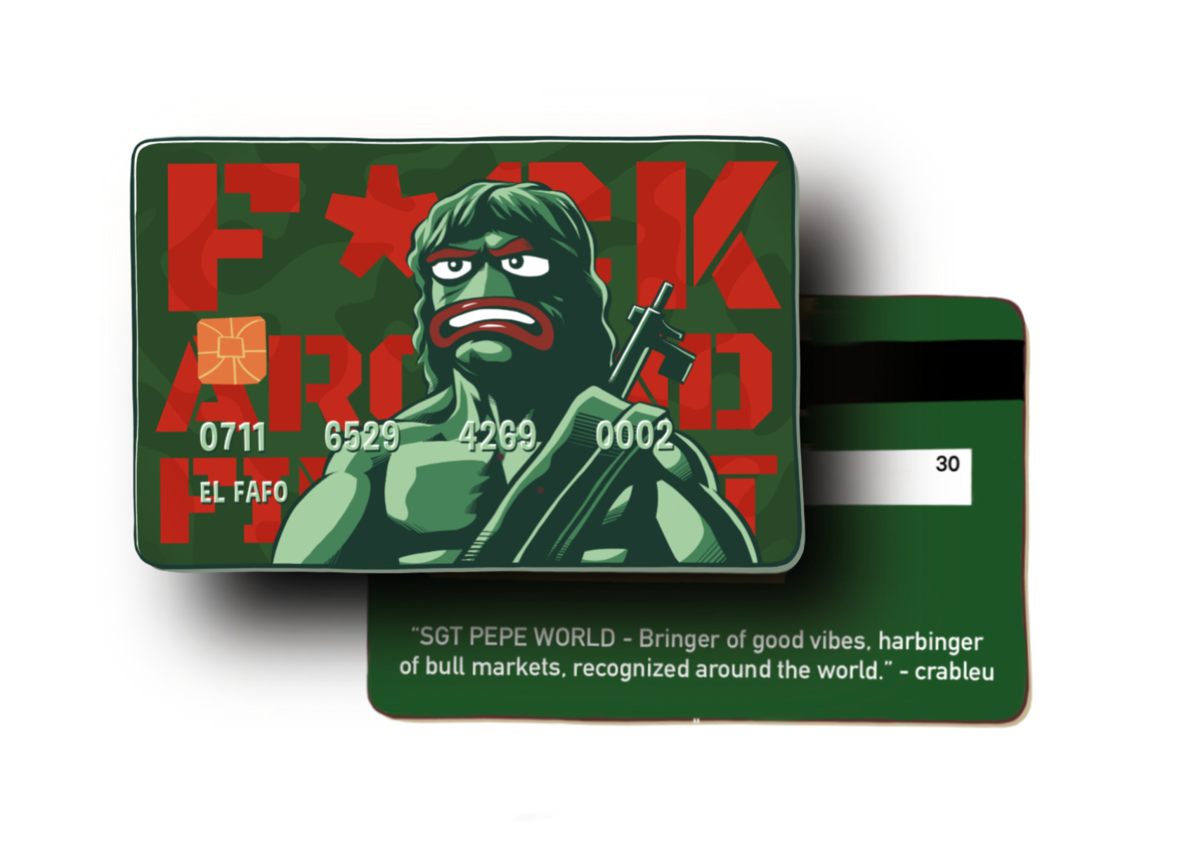 EL FAFO World Freedom Card