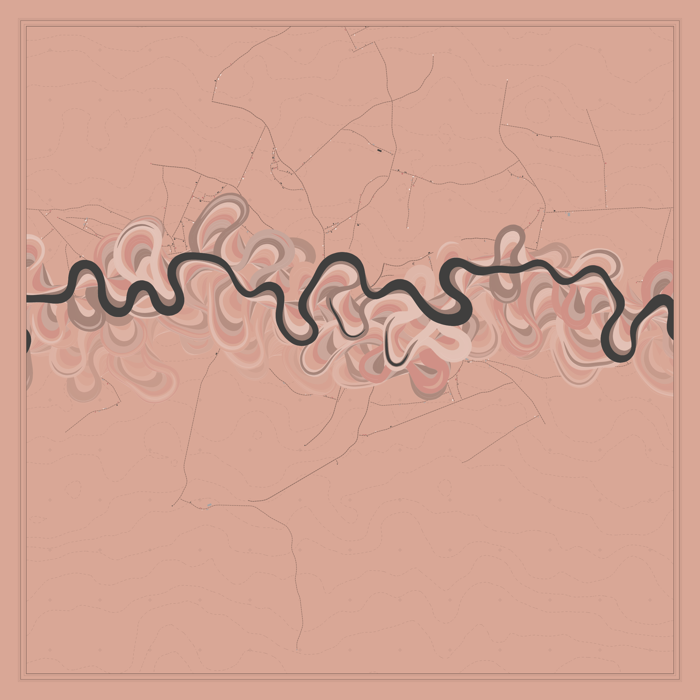 Ancient Courses of Fictional Rivers #675