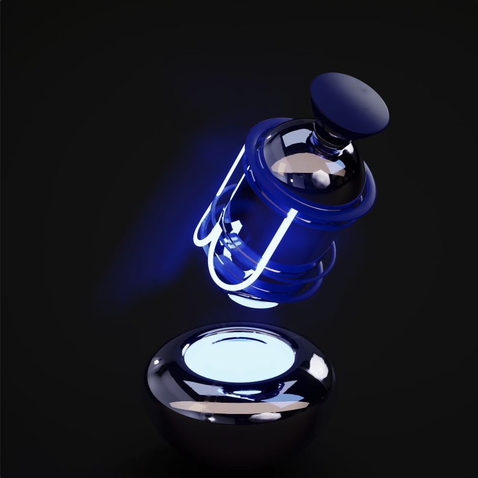 Blue Capacitor