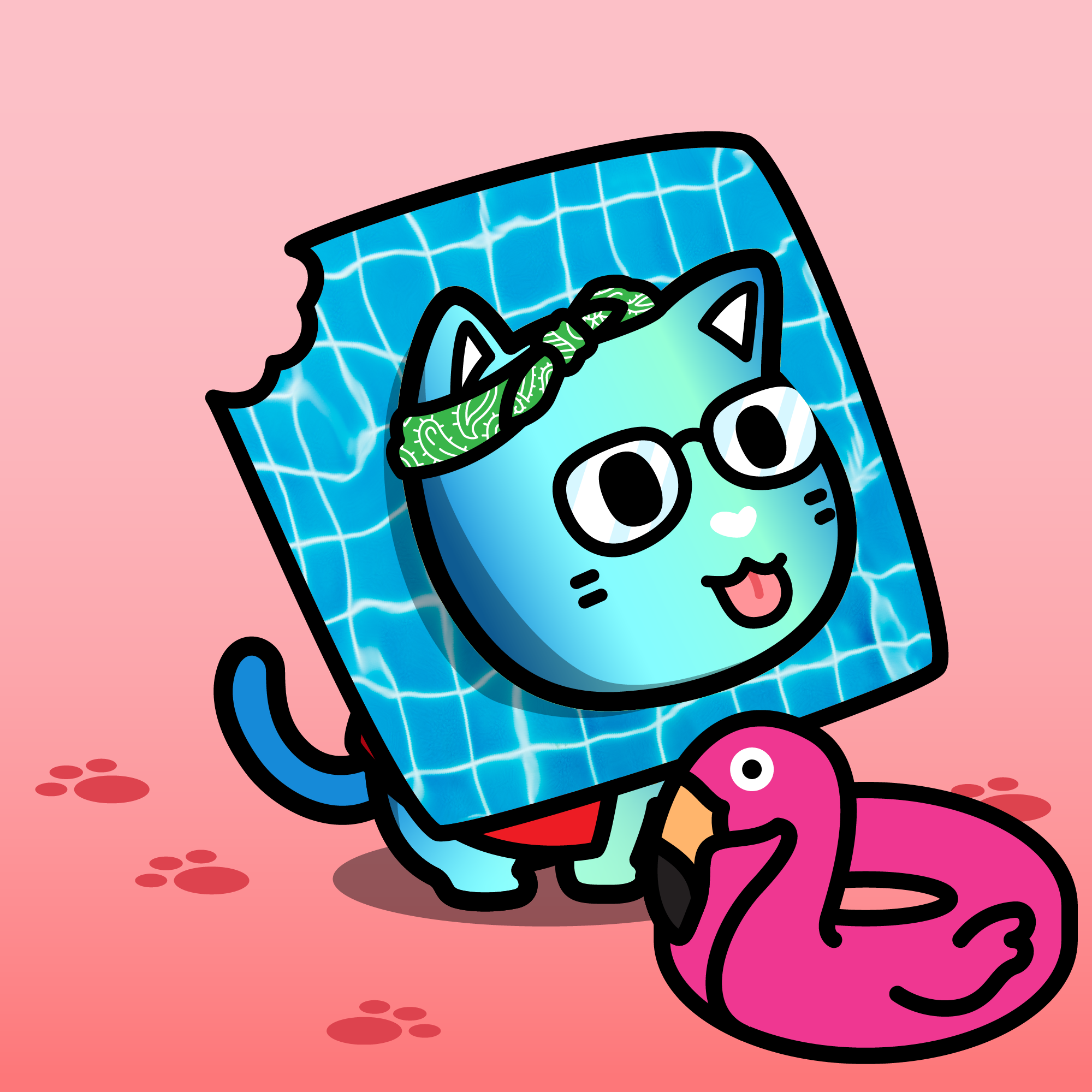 Messy Cats #3226