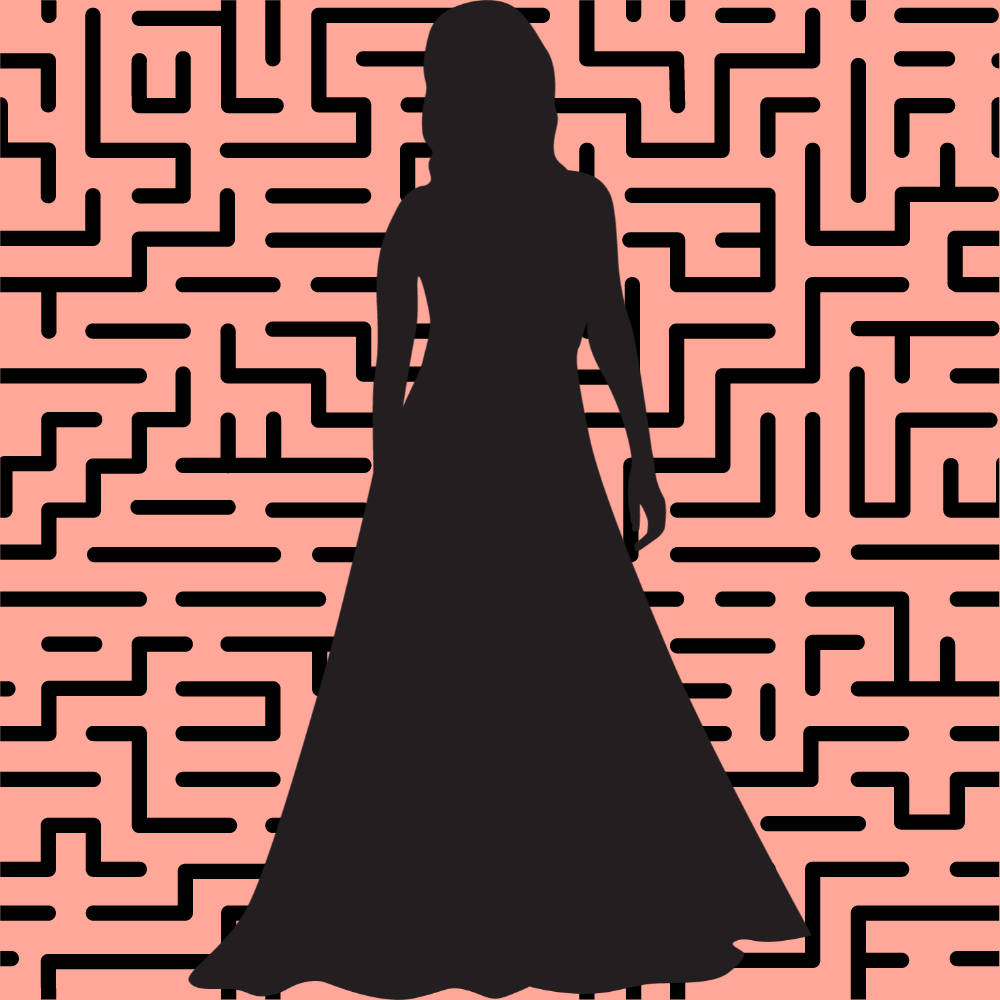 Fashion Silhouette Female Model #9084
