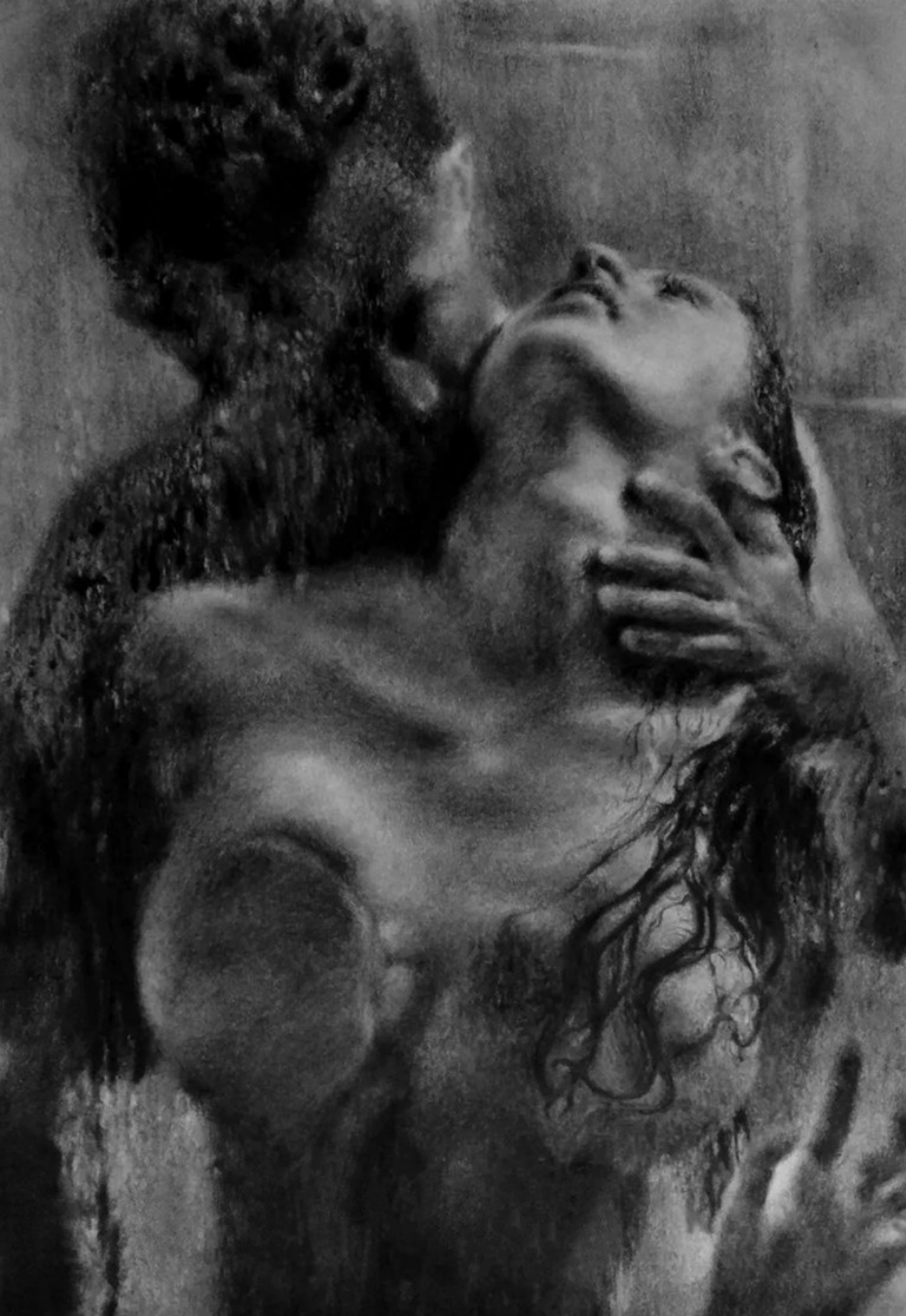 Making love in the shower
