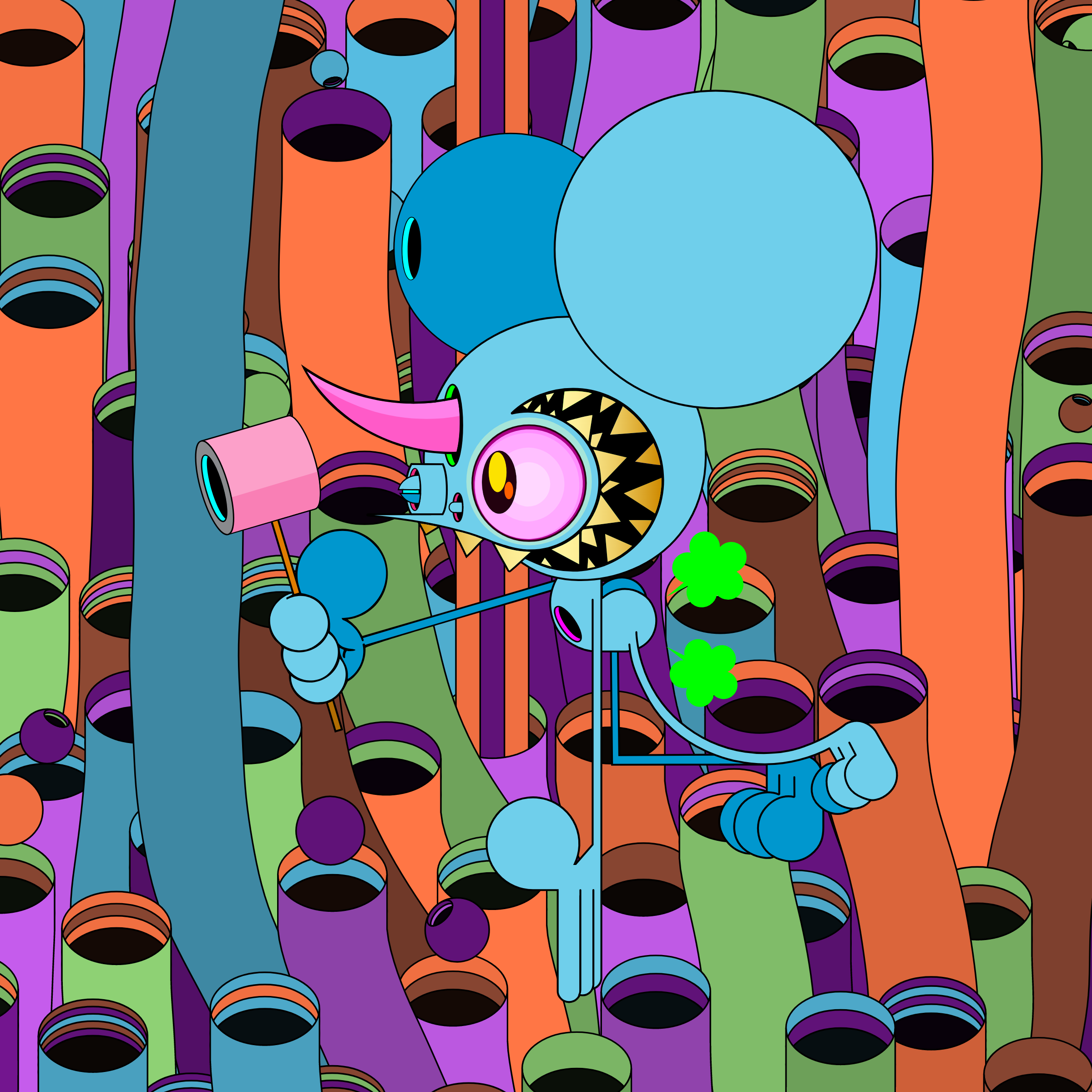 Neogen Space Monkeys #1476