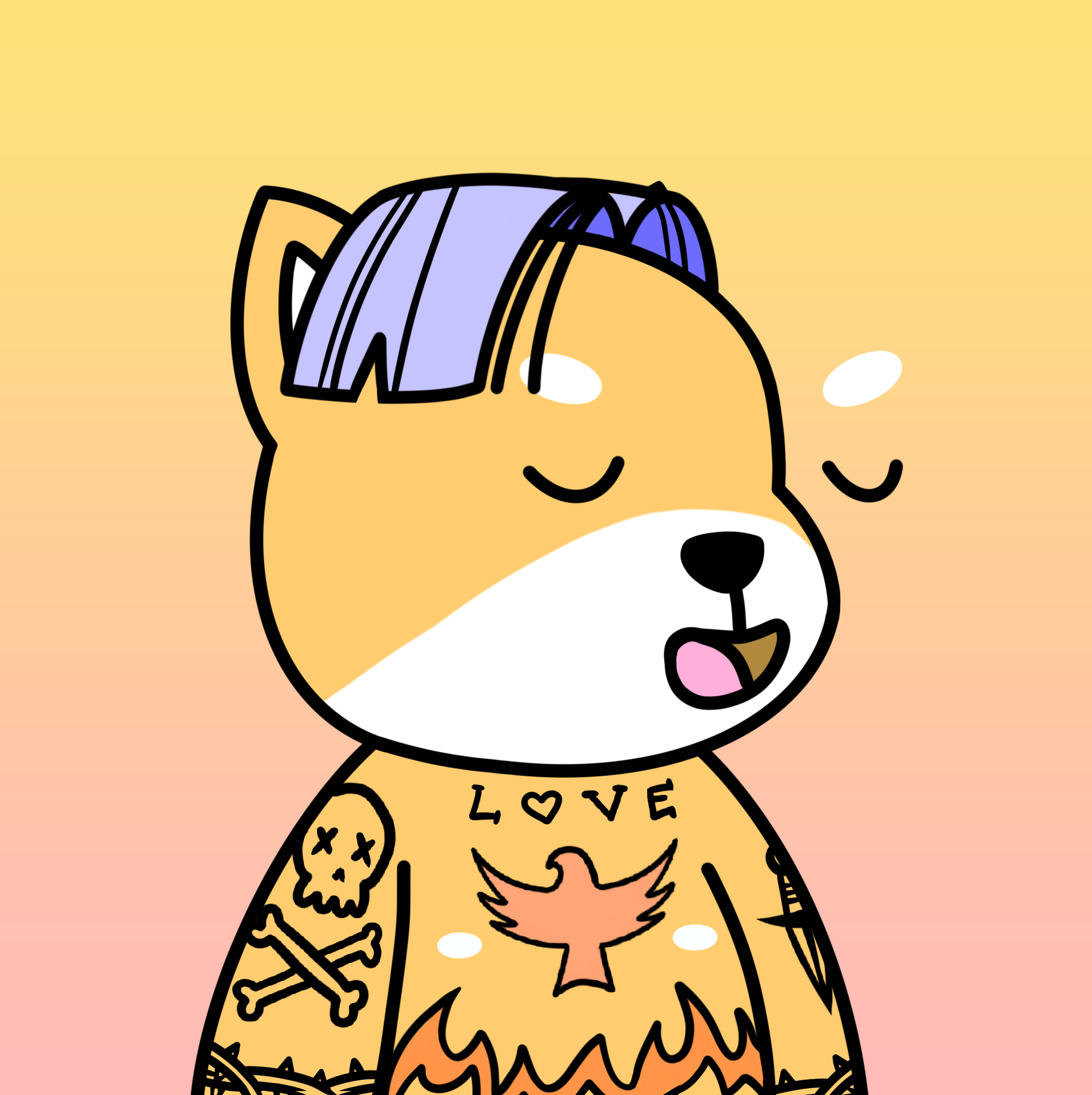 Shiba Doodle #106
