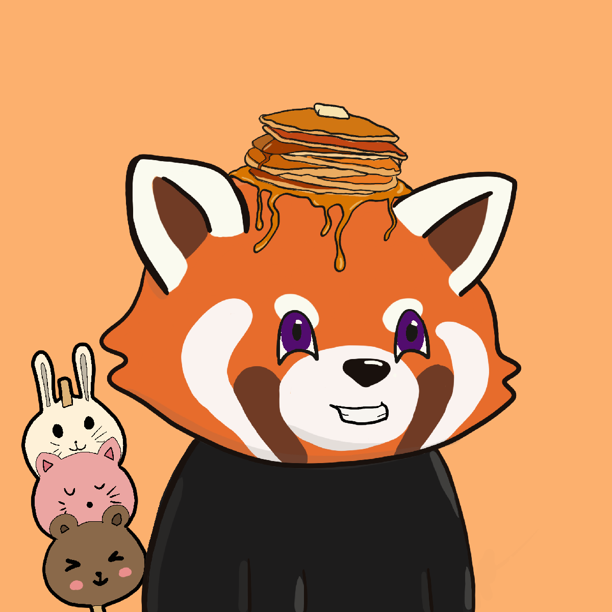 Okay Red Panda #6627