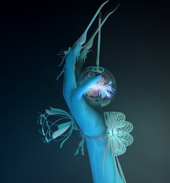 Blue Veil #25