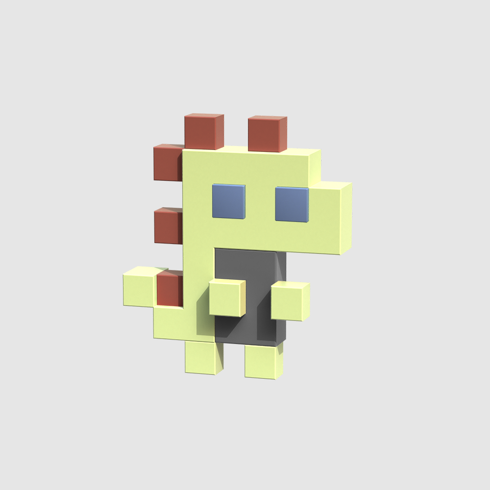3D tiny dinos #4996