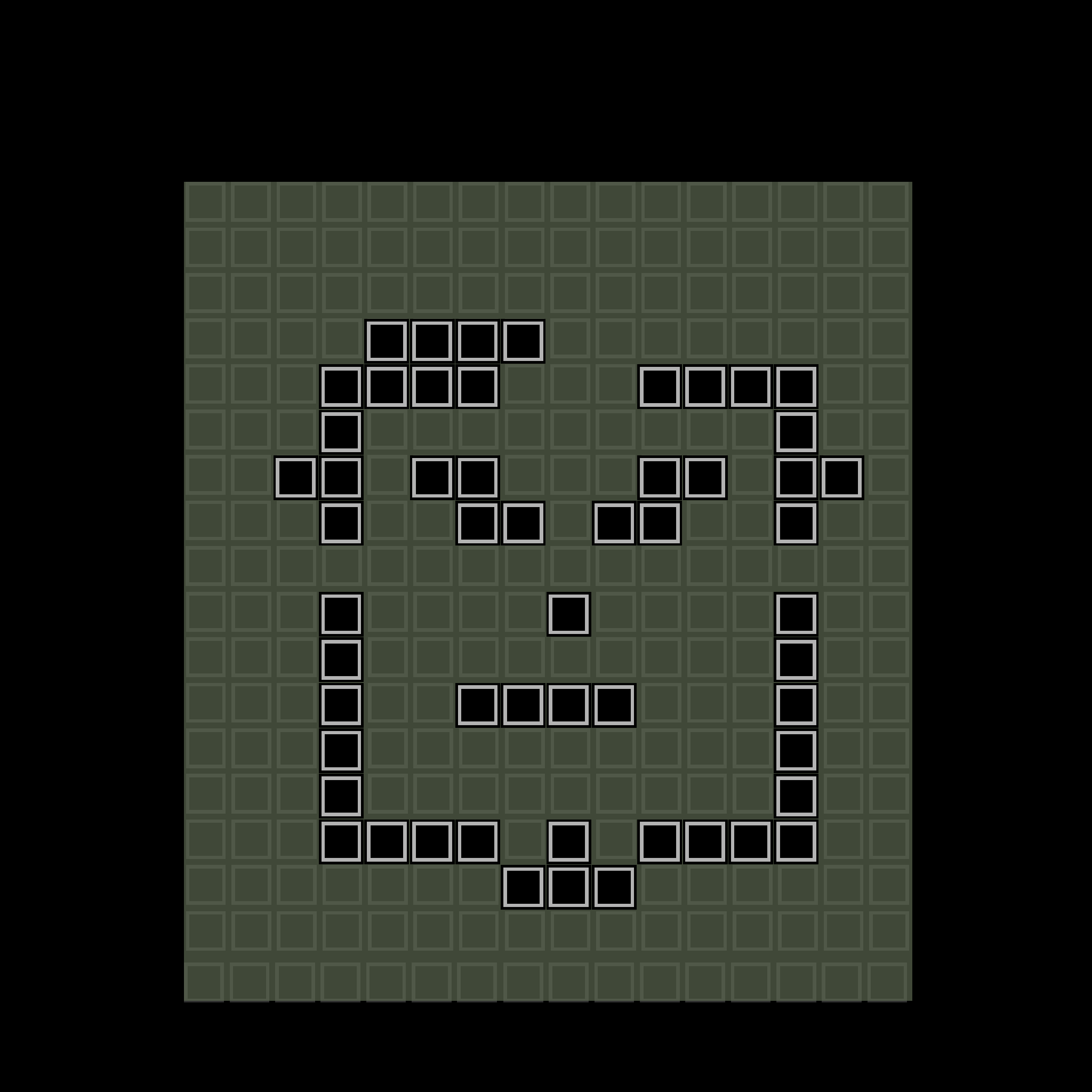 8-bit Block Face #5733