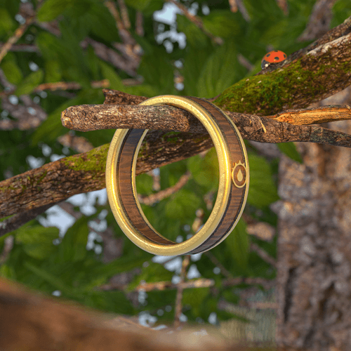 "Carrion Tear" Gold Ring of Giants
