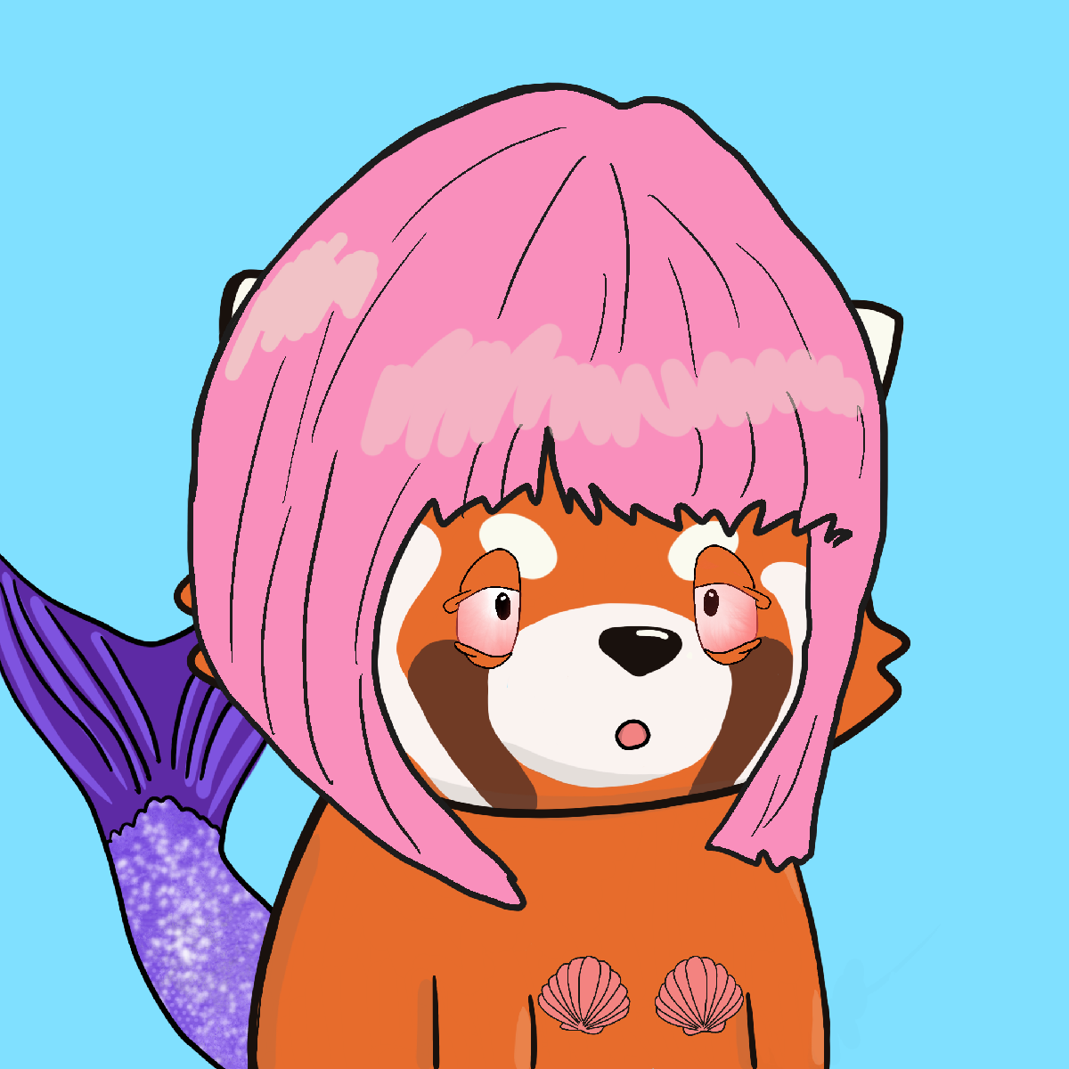 Okay Red Panda #7224