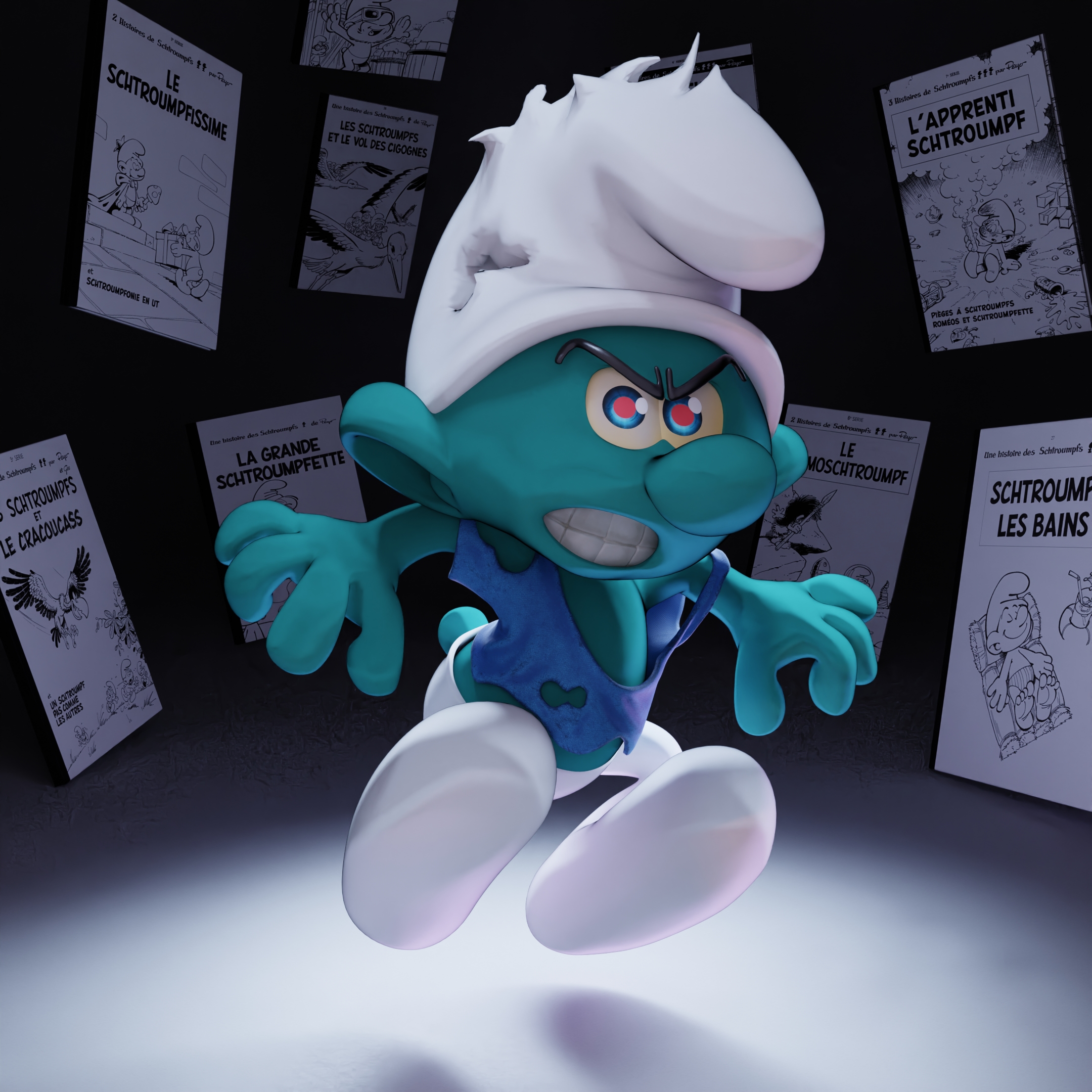 Legendary Smurf # 4888