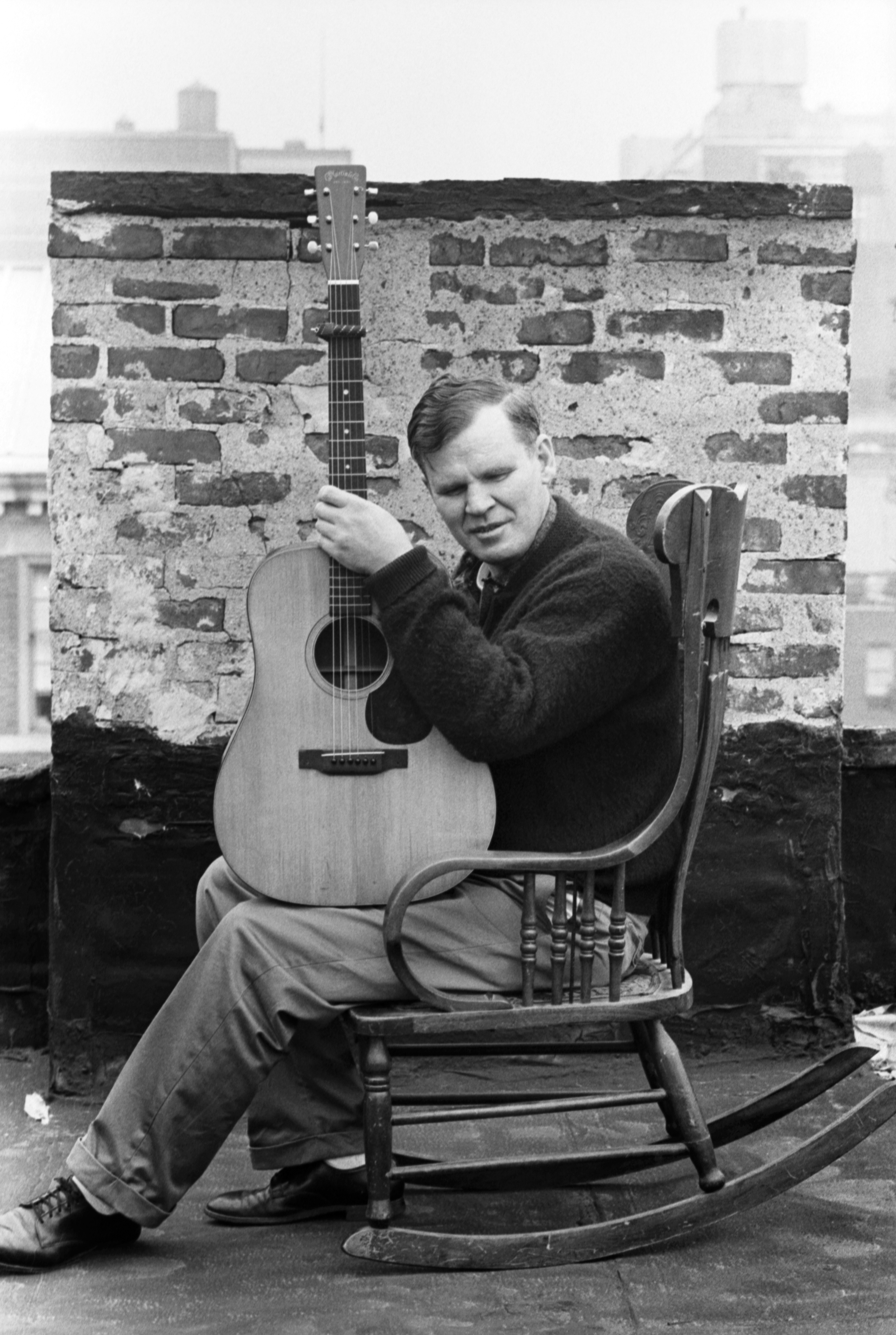 Doc Watson Photographed By David Gahr
