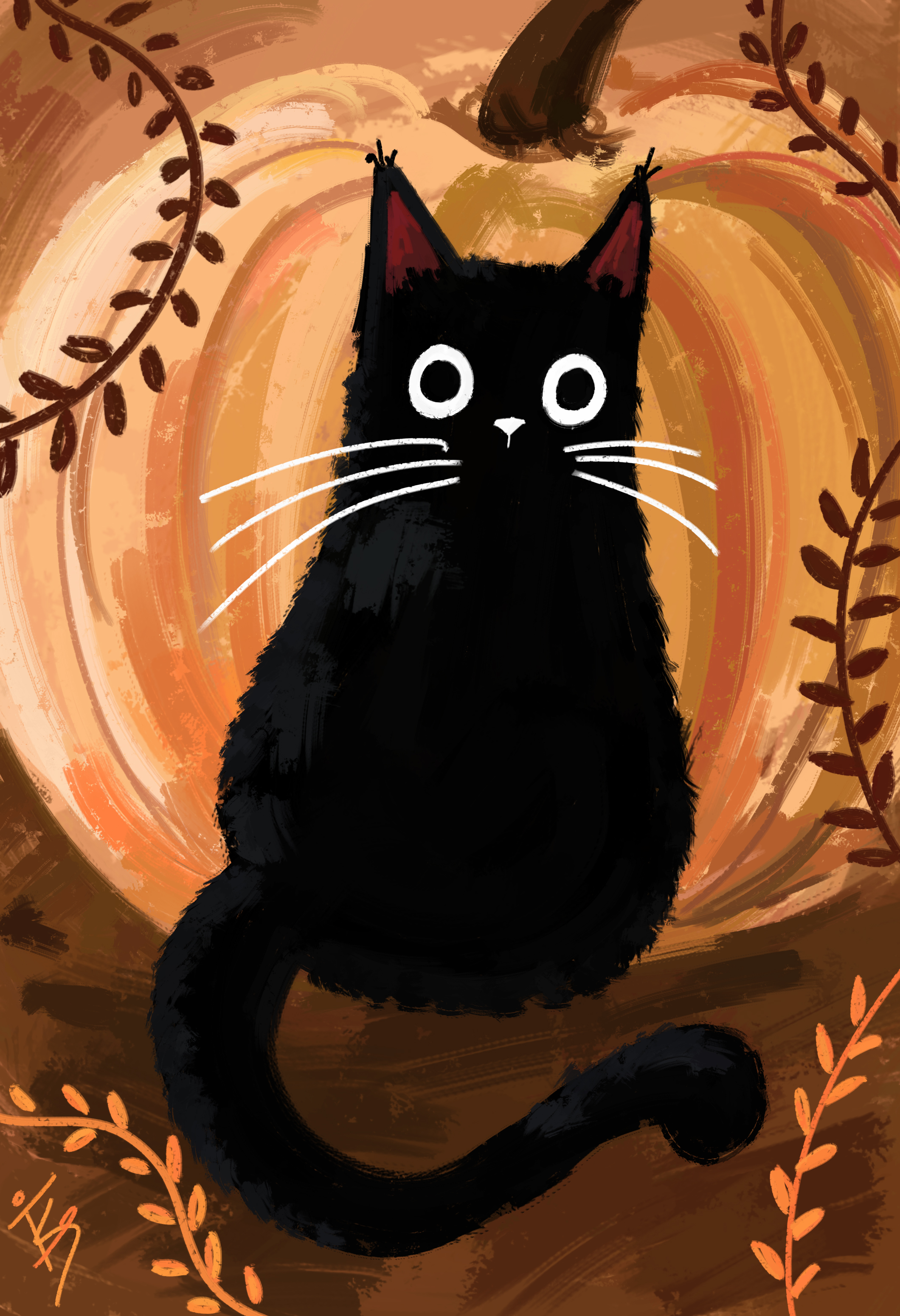 Pumpkin Cat 🎃