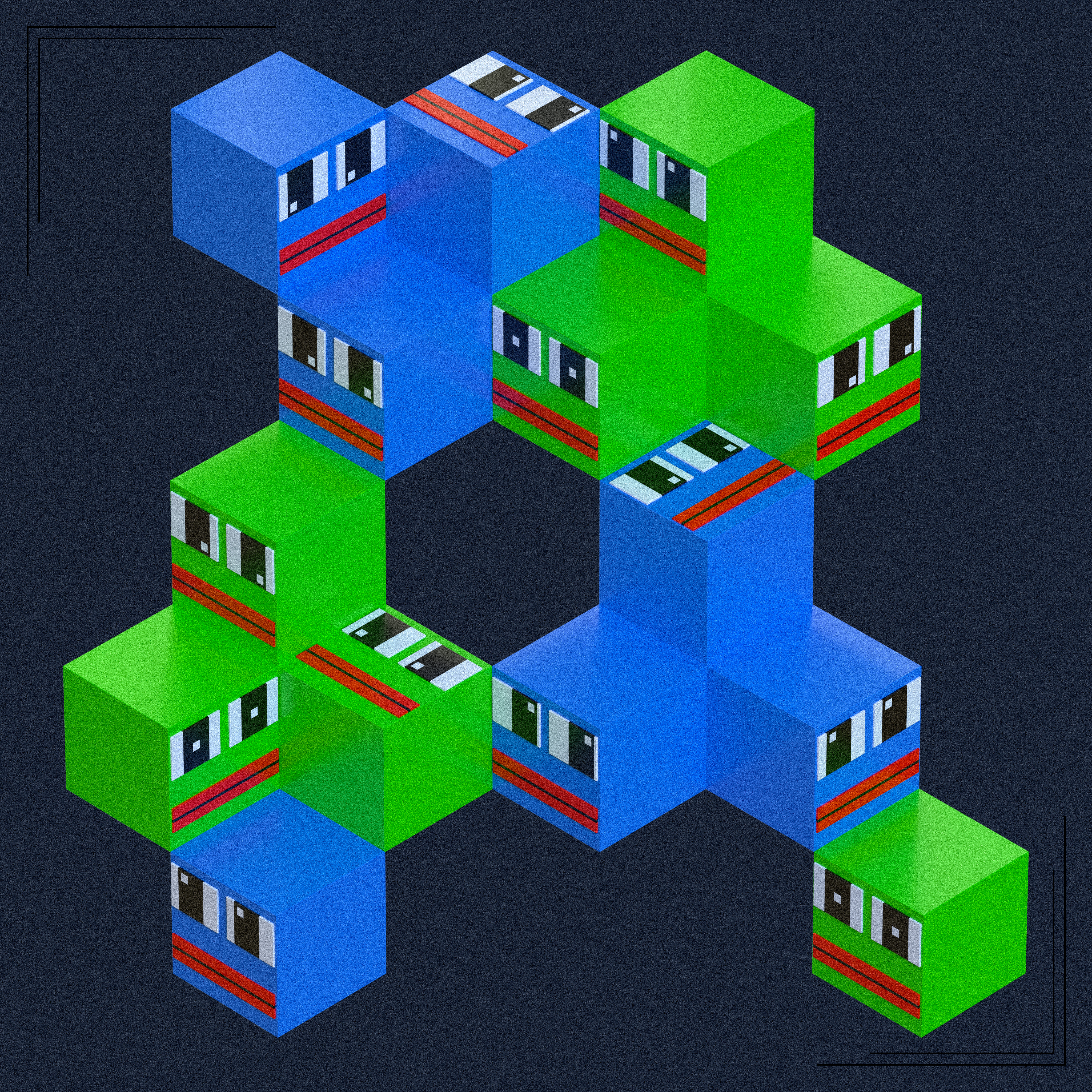 Isometric Pepe #8