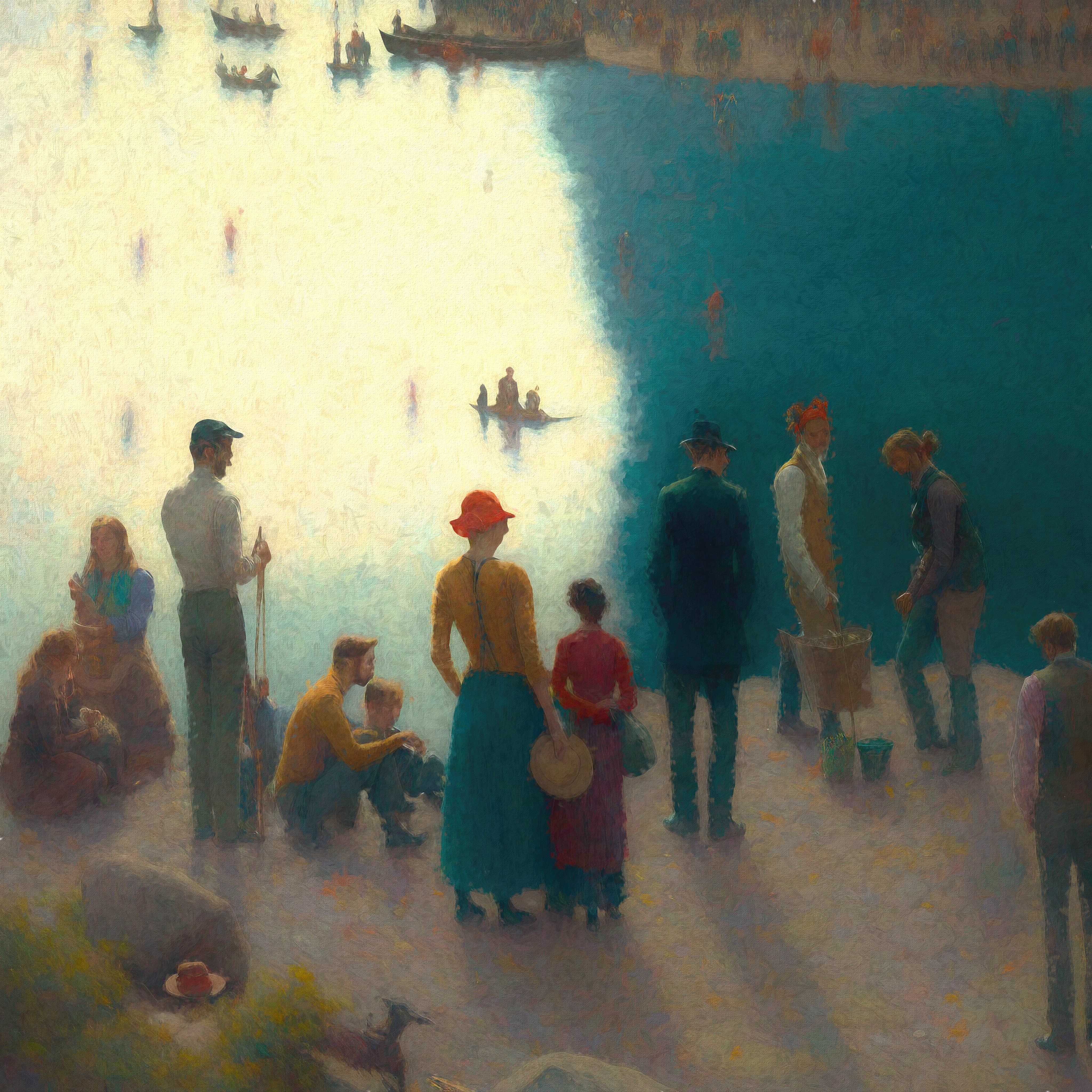Dawn at the Seine