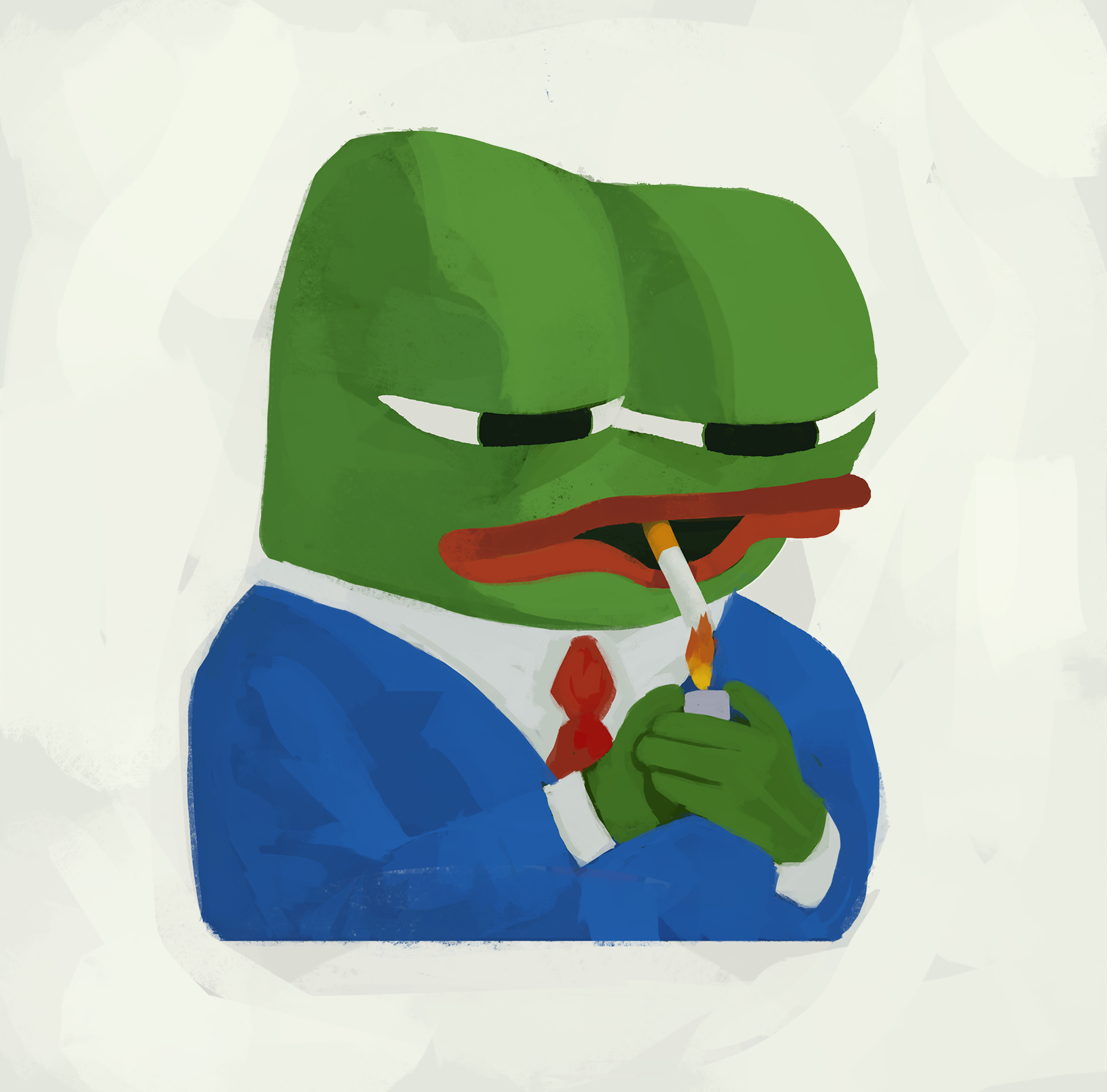 Smoke break pepe