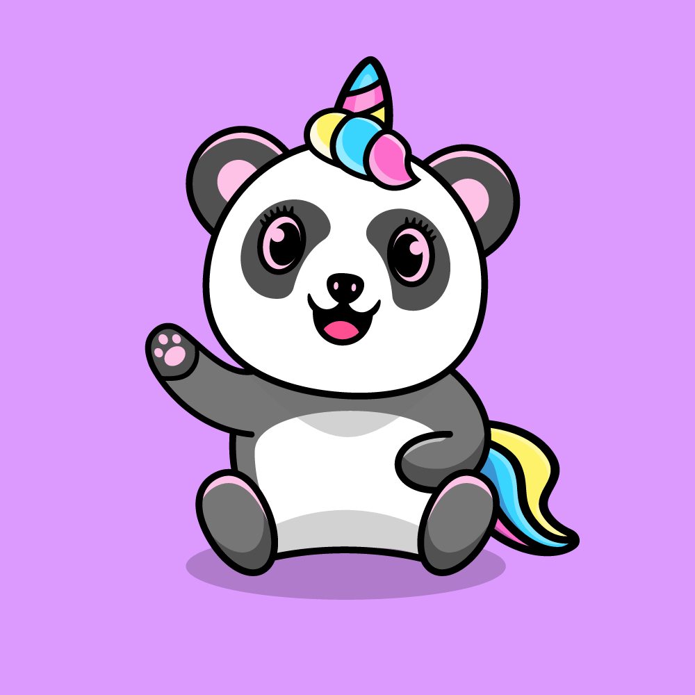 Hello Panda #2 - Uni Panda