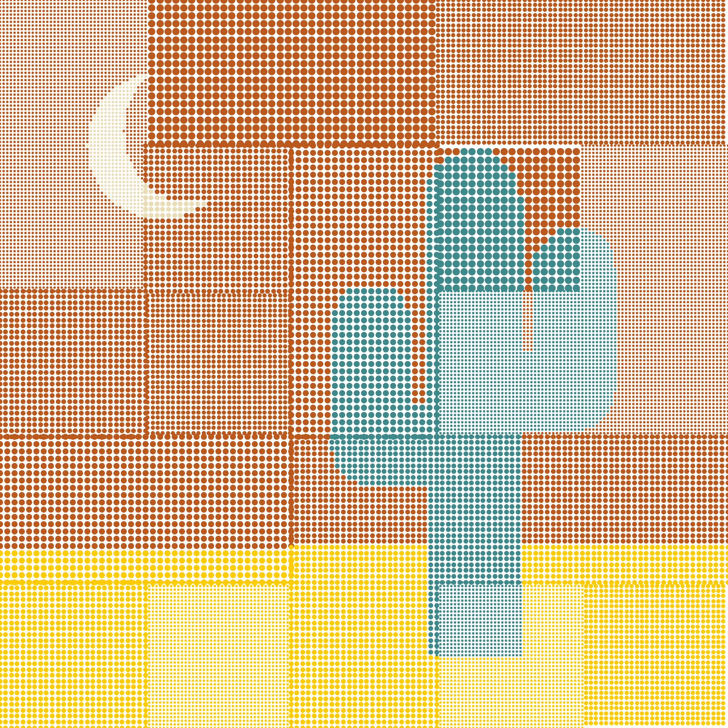 Patchwork Saguaros #20