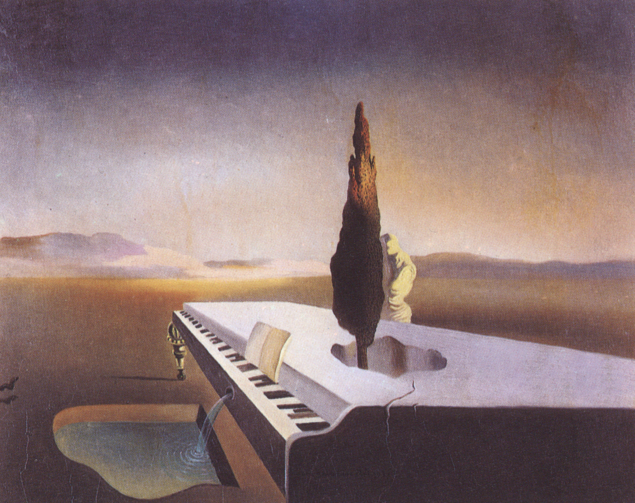 Necrophiliac Fountain Flowing from a Grand Piano - 1933 #308