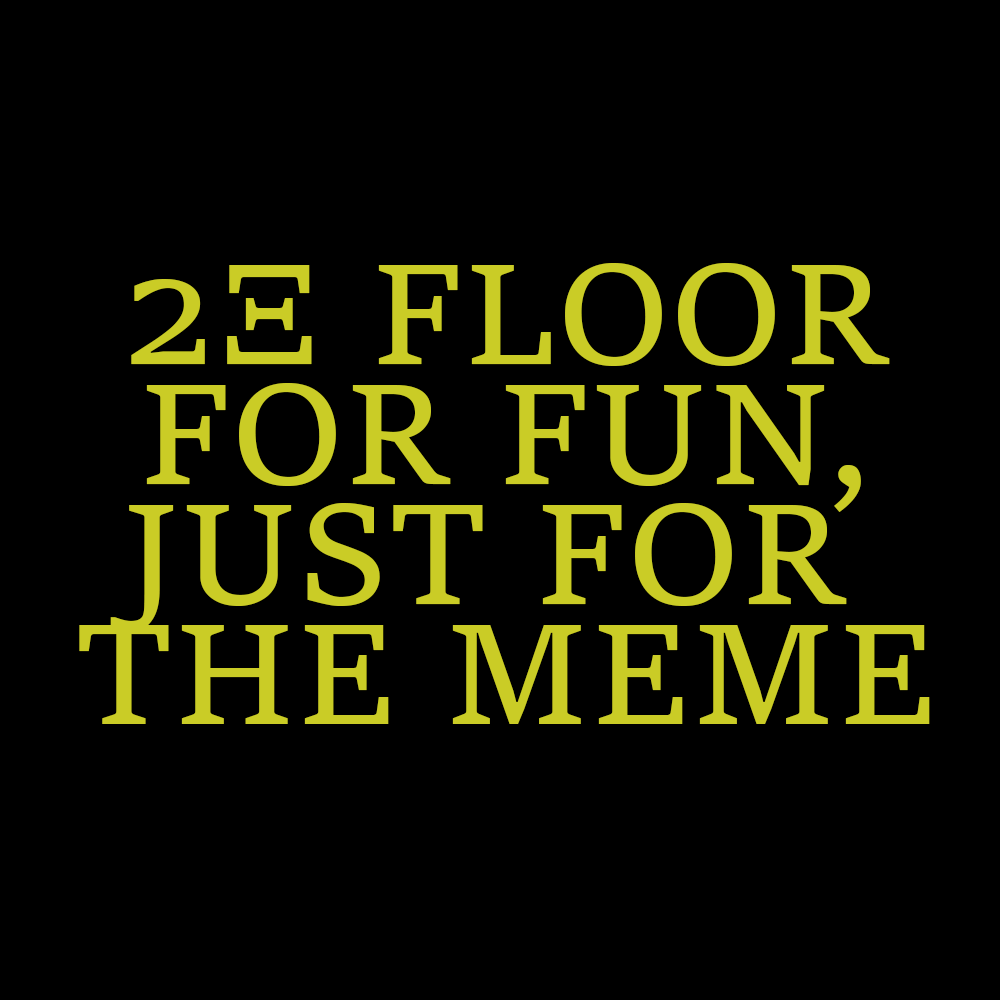 2E FloorForFun #696