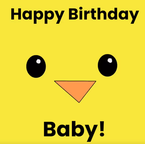 Happy Birthday Baby! (First Edition)