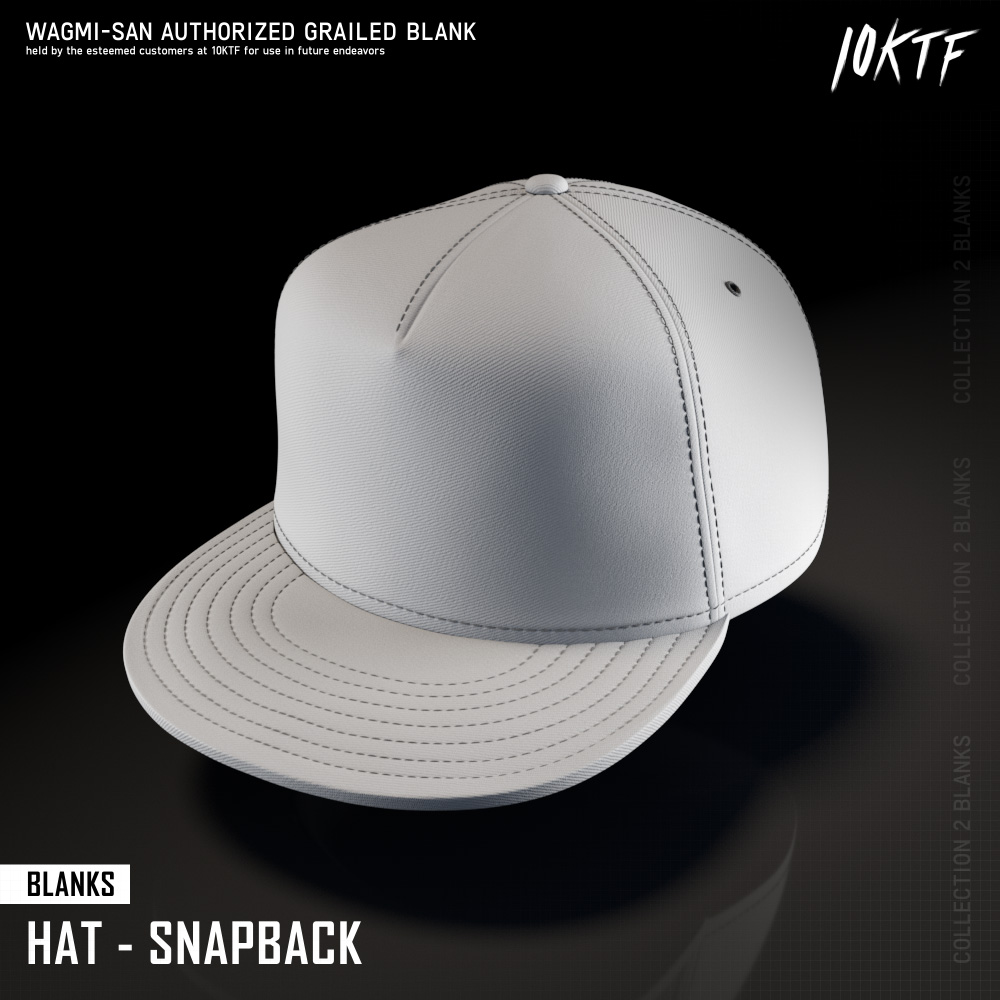 Blank Snapback